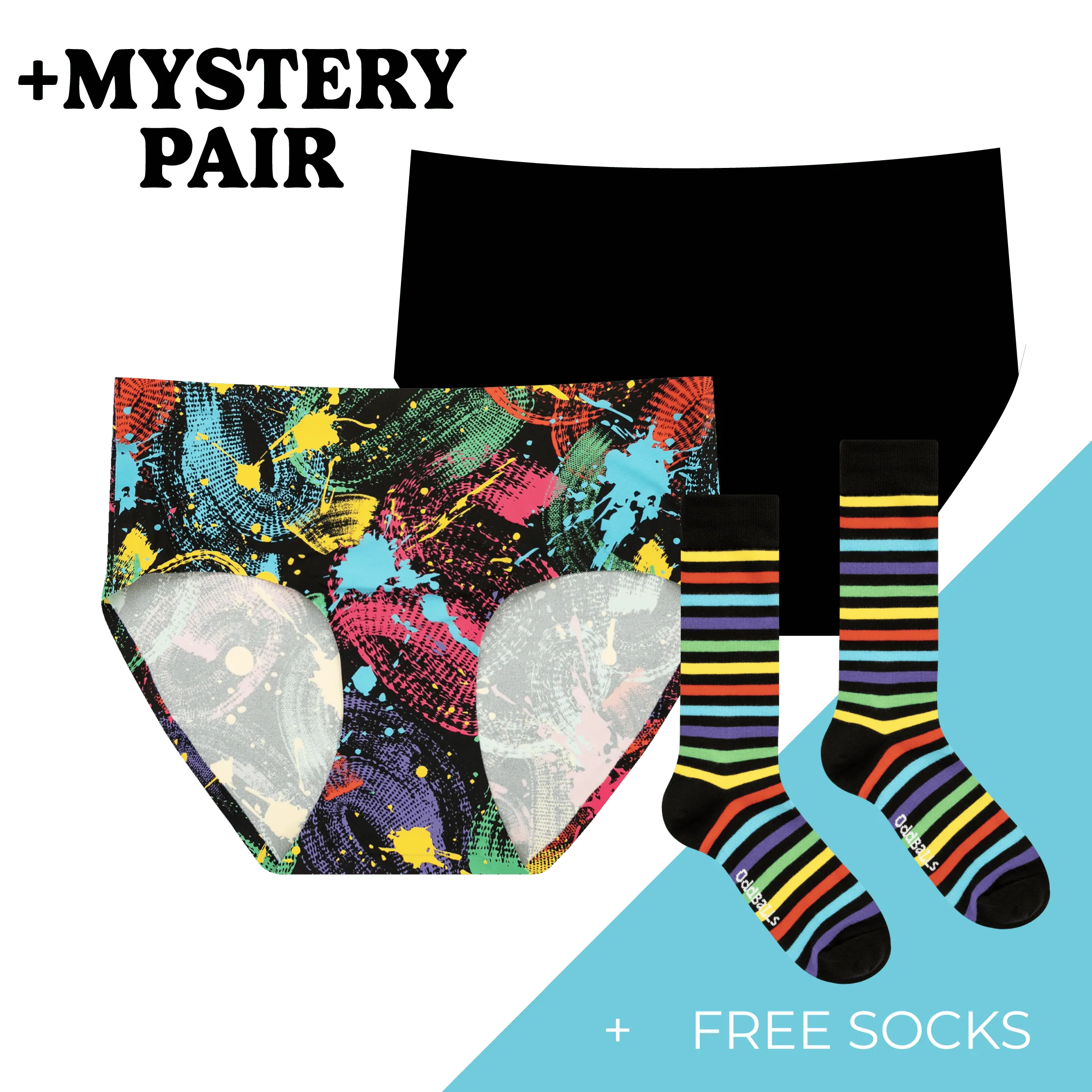 Women's Full Seamless Briefs Subscription - 6 Months Prepaid (Free Socks + Free Delivery!)
