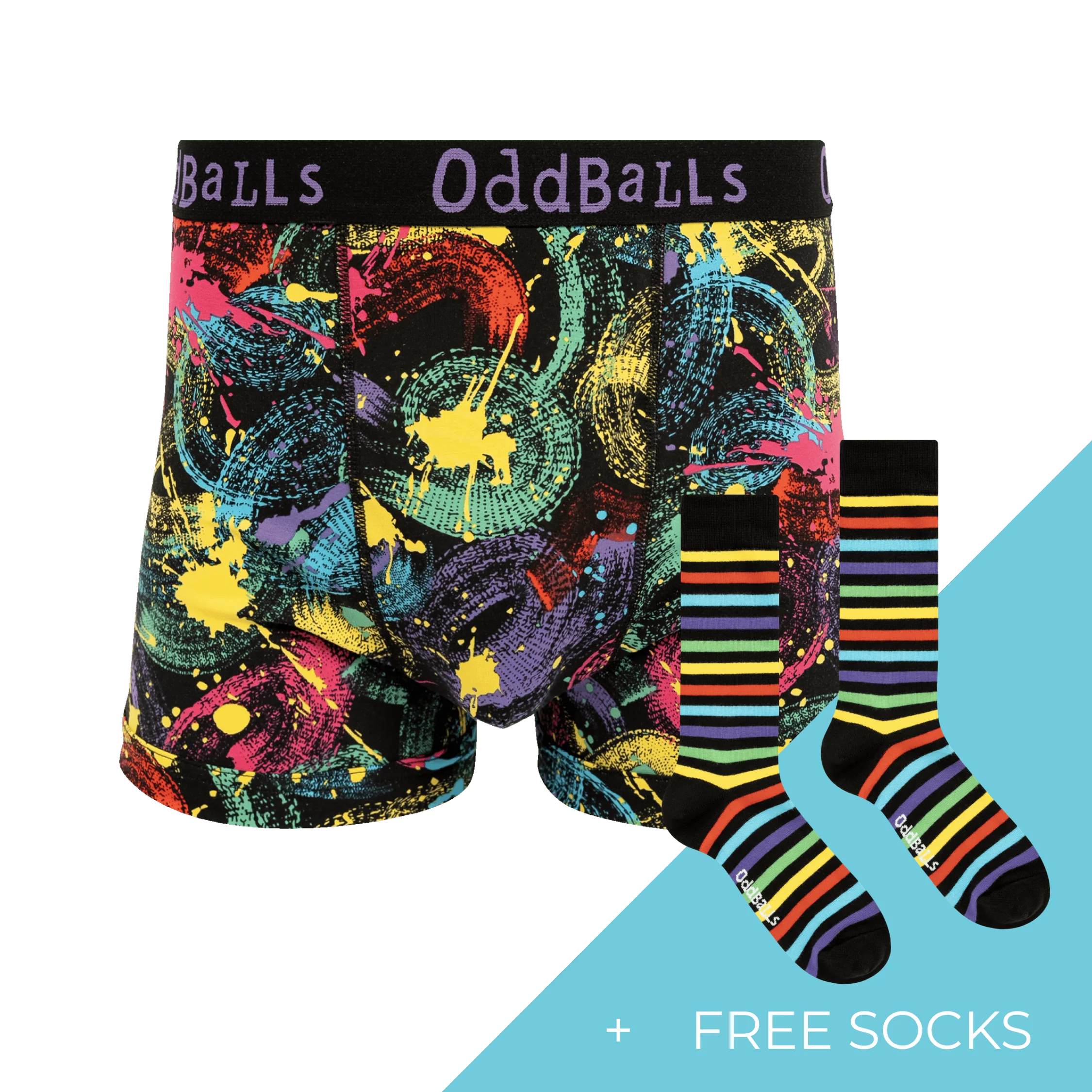 Monthly Subscription - Men's Boxer Shorts & Socks - Image 2