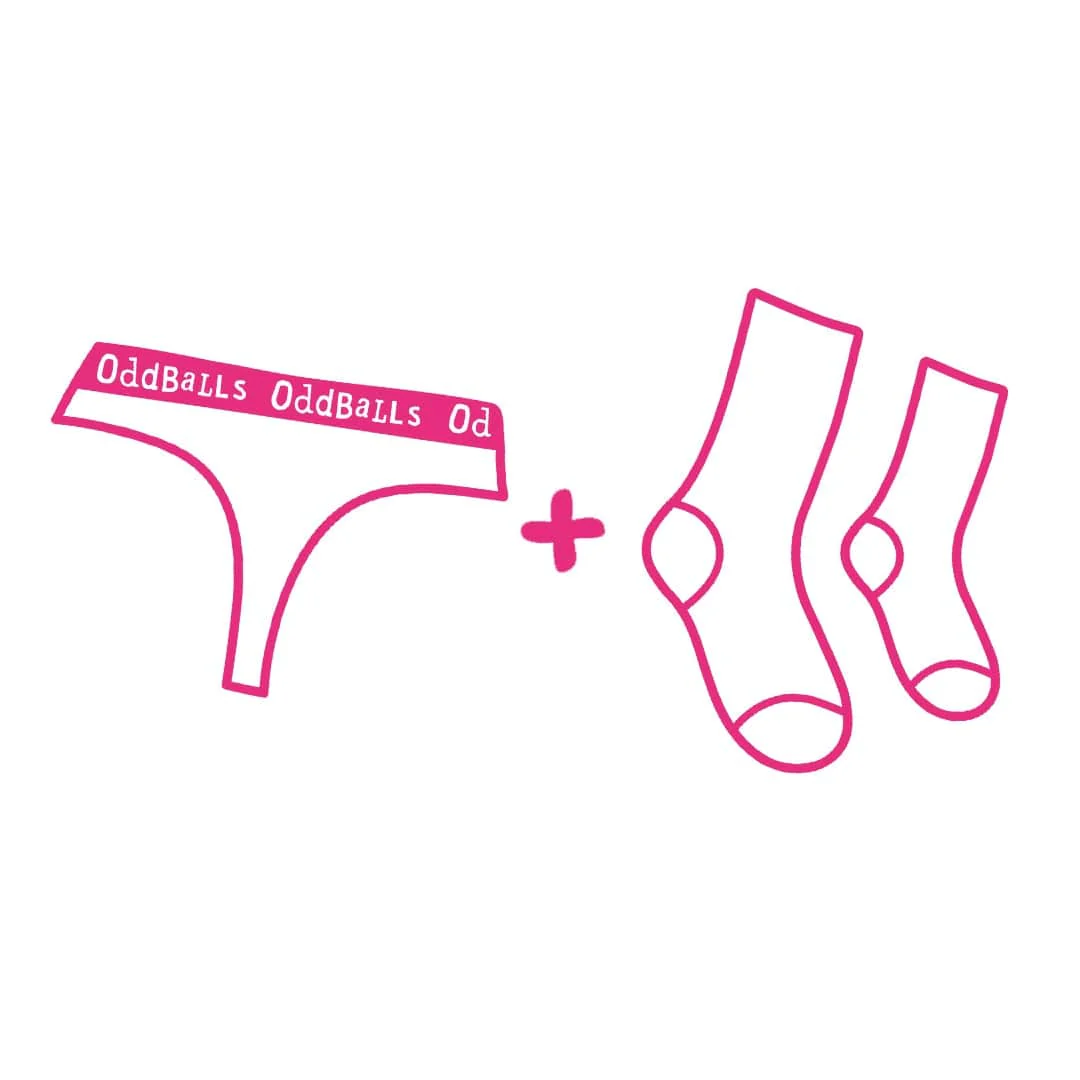Women's Patterned Thong Subscription - 3 Month Prepaid (Free Socks + Free Delivery!) - Image 6