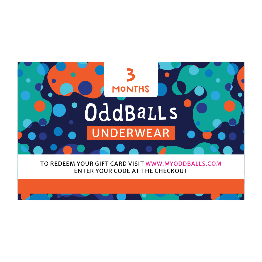 3 Month Kids Underwear - Gift Subscription