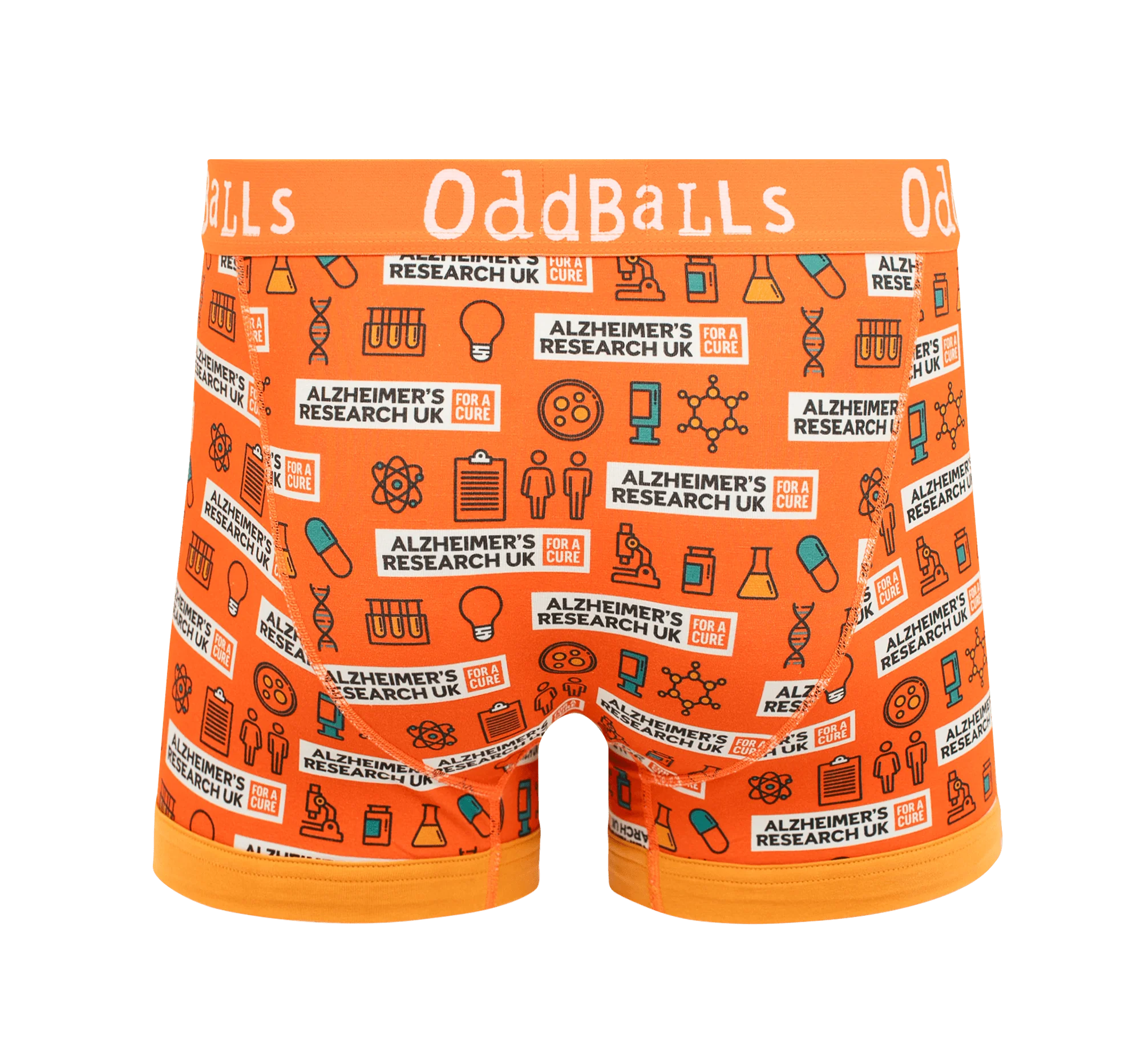 Alzheimers Research - Mens Cotton Boxer Shorts - Image 2