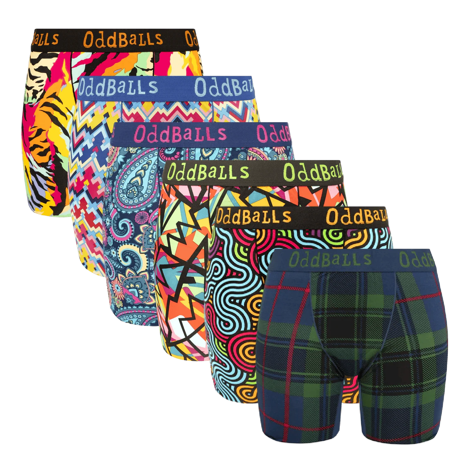 Best of Winter Bundle - Ladies Bamboo Boxer Shorts 6 Pack