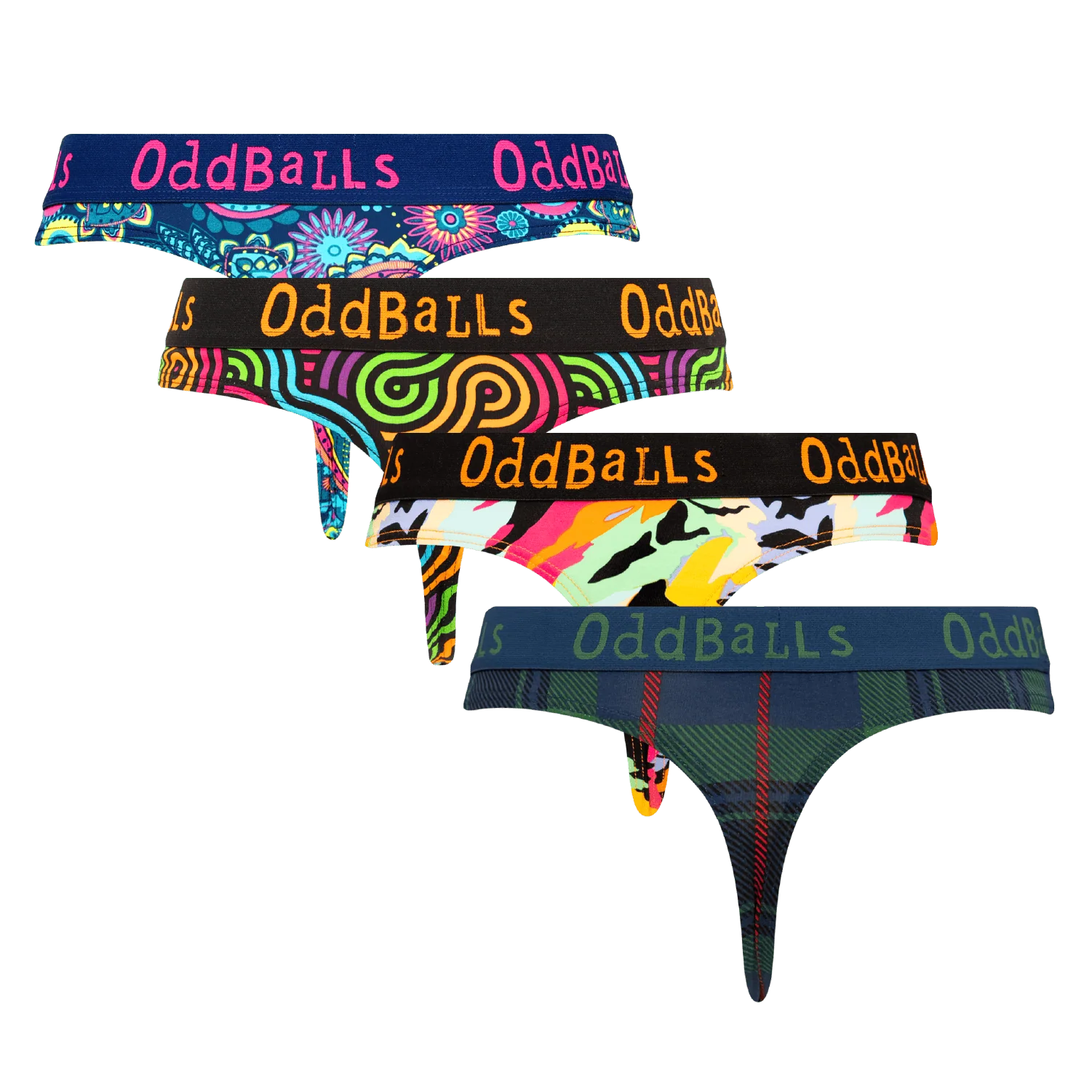 Best of Winter Bundle - Ladies Thong 4 Pack