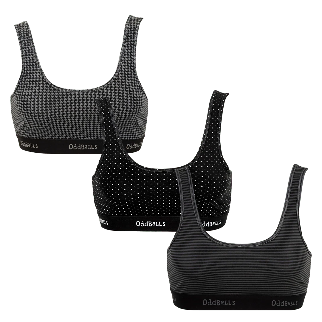 Boring Bundle - Ladies Bralette 3 Pack Bundle