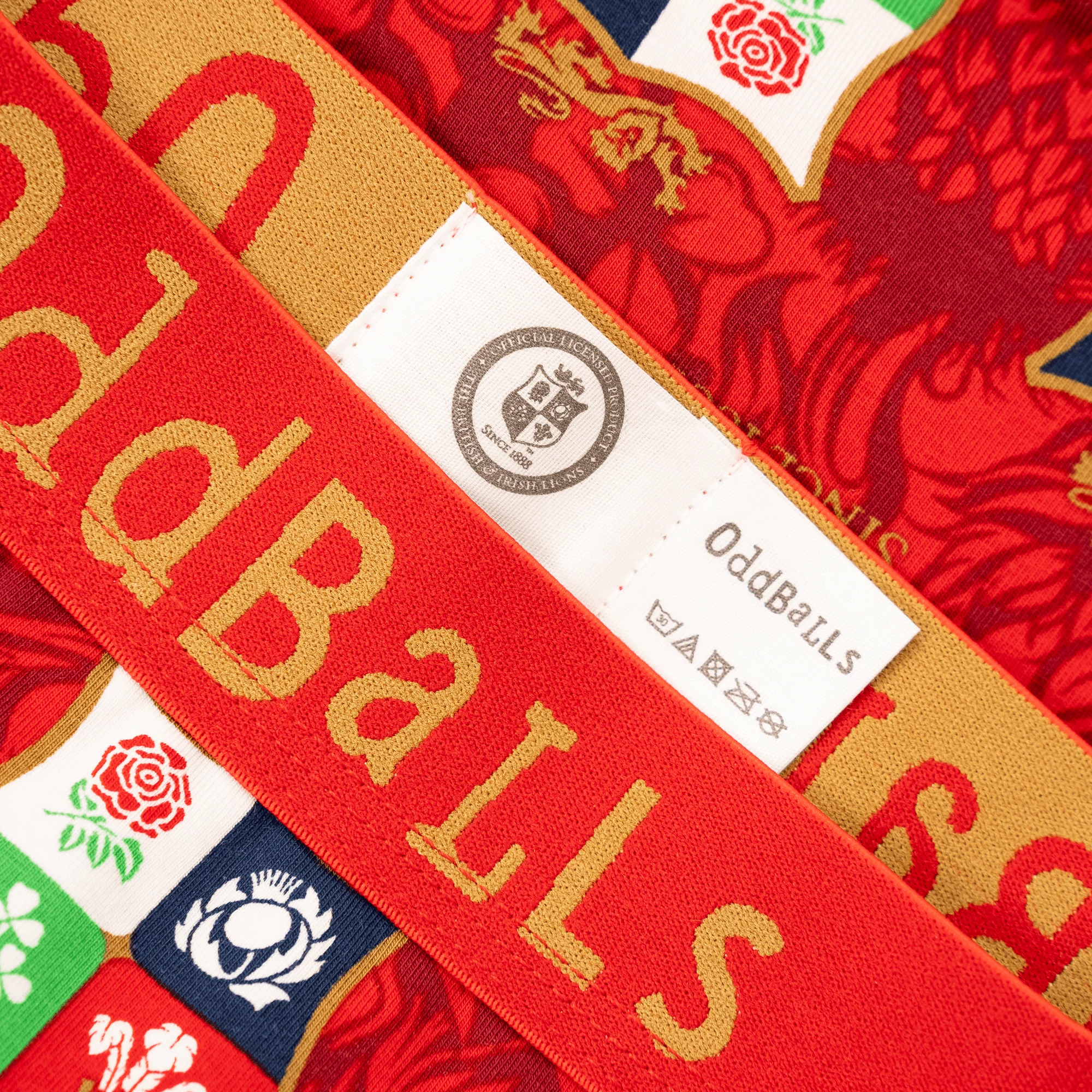 British & Irish Lions Australia - Mens Cotton Boxer Shorts - Image 3