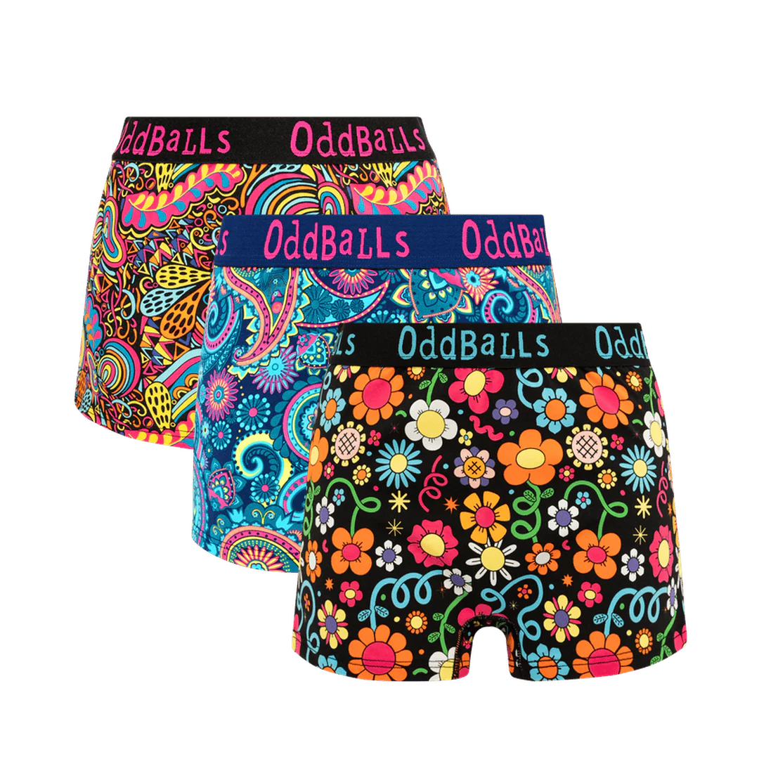 Winter Wonders Bundle - Ladies Boxer Shorts 3 Pack Bundle
