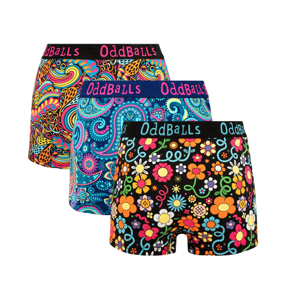 Winter Wonders Bundle - Ladies Boxer Shorts 3 Pack Bundle - Image 2
