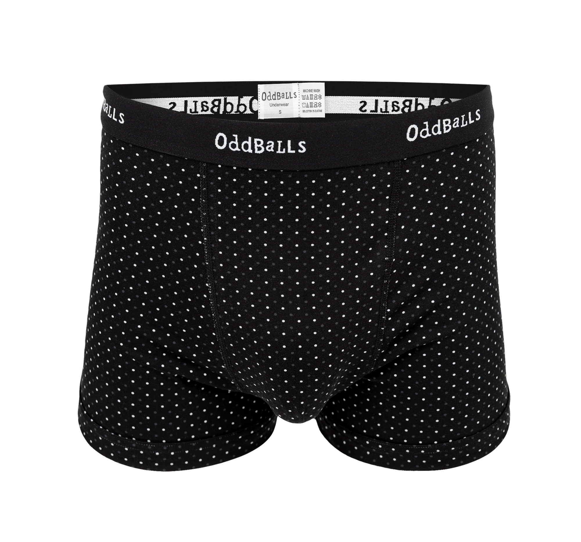 Classic Polka Dot - Mens Cotton Boxer Shorts