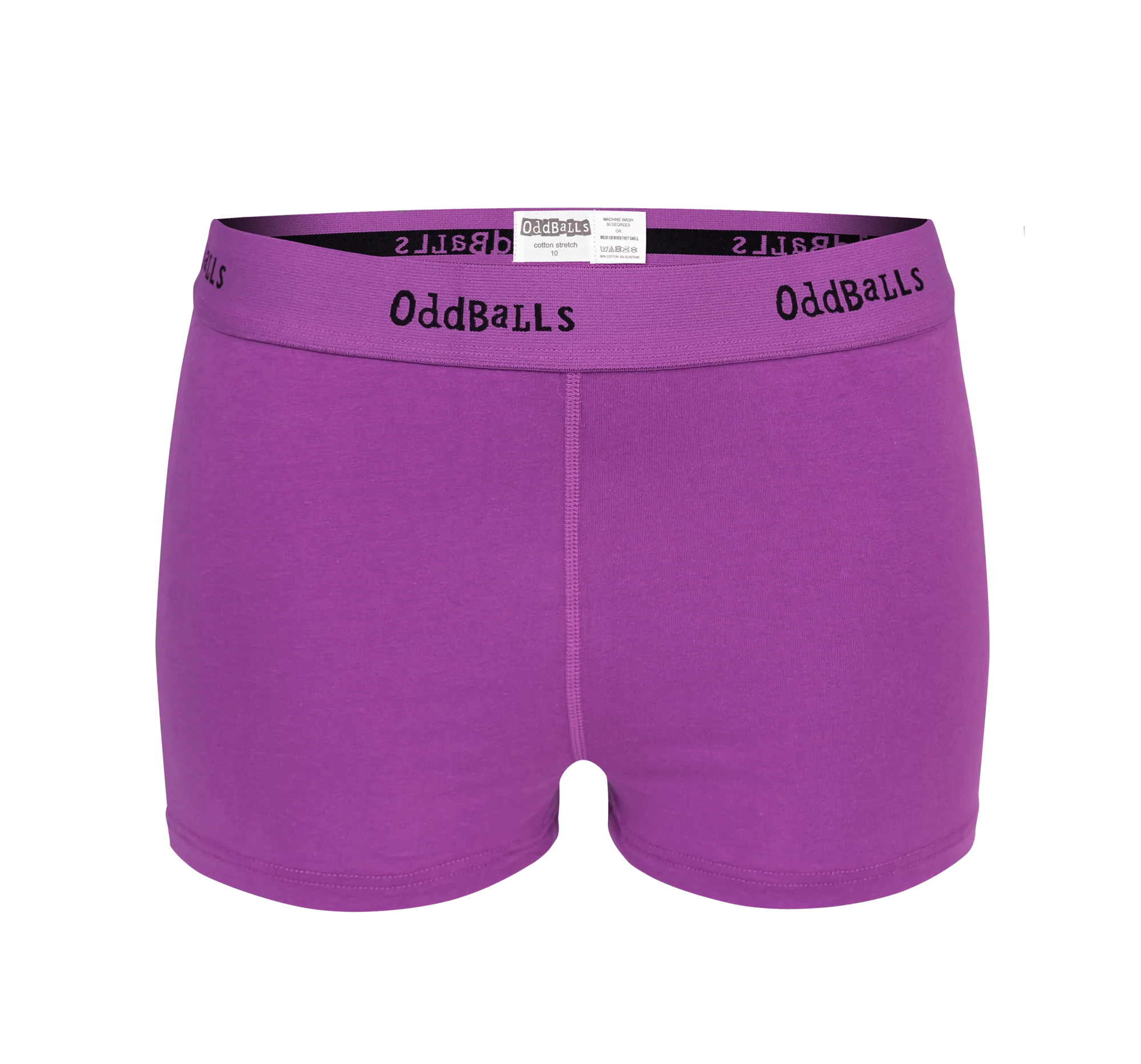 Purple & Black - Ladies Boxers