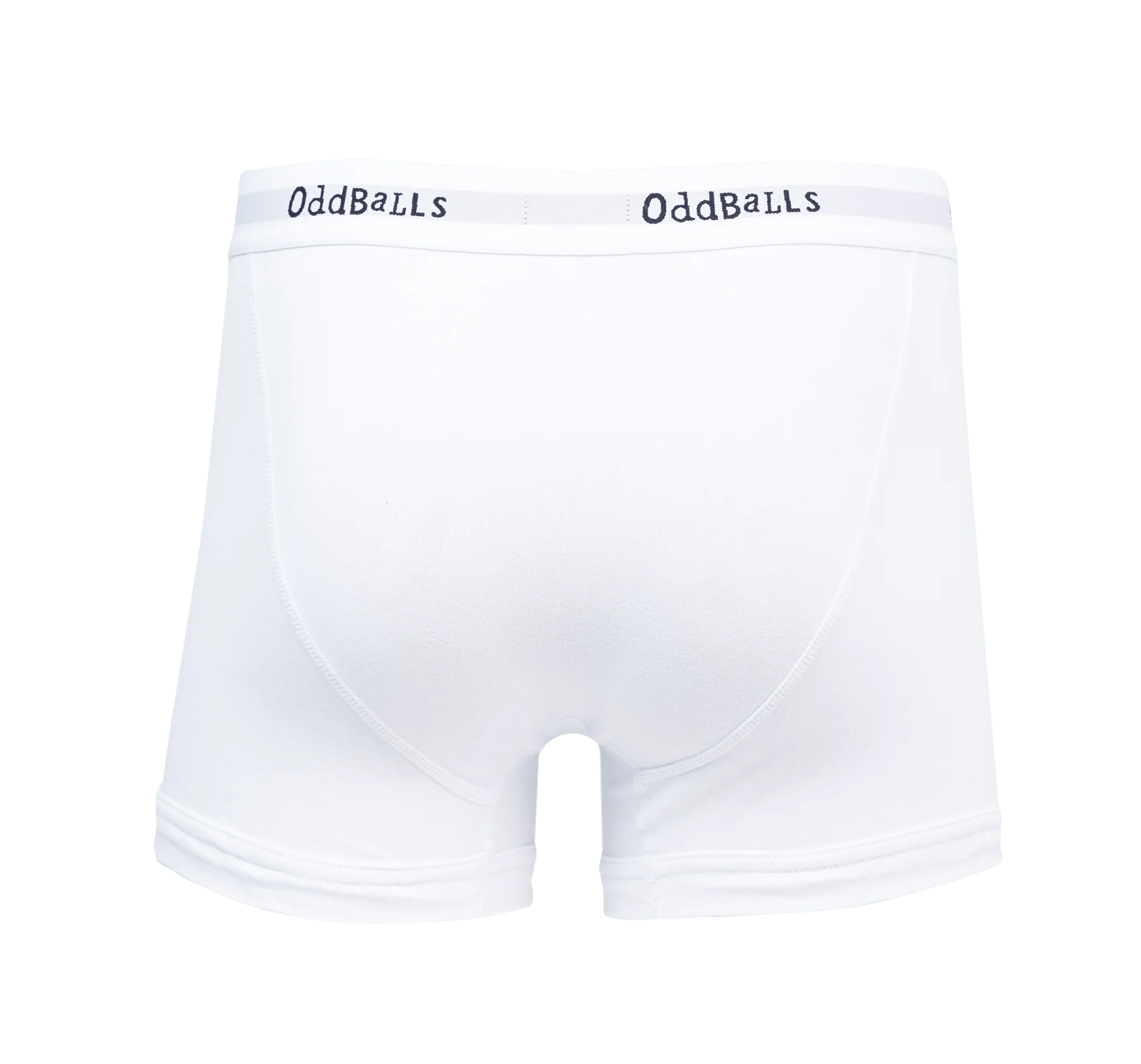 Classic White - Mens Cotton Boxer Shorts - Image 2