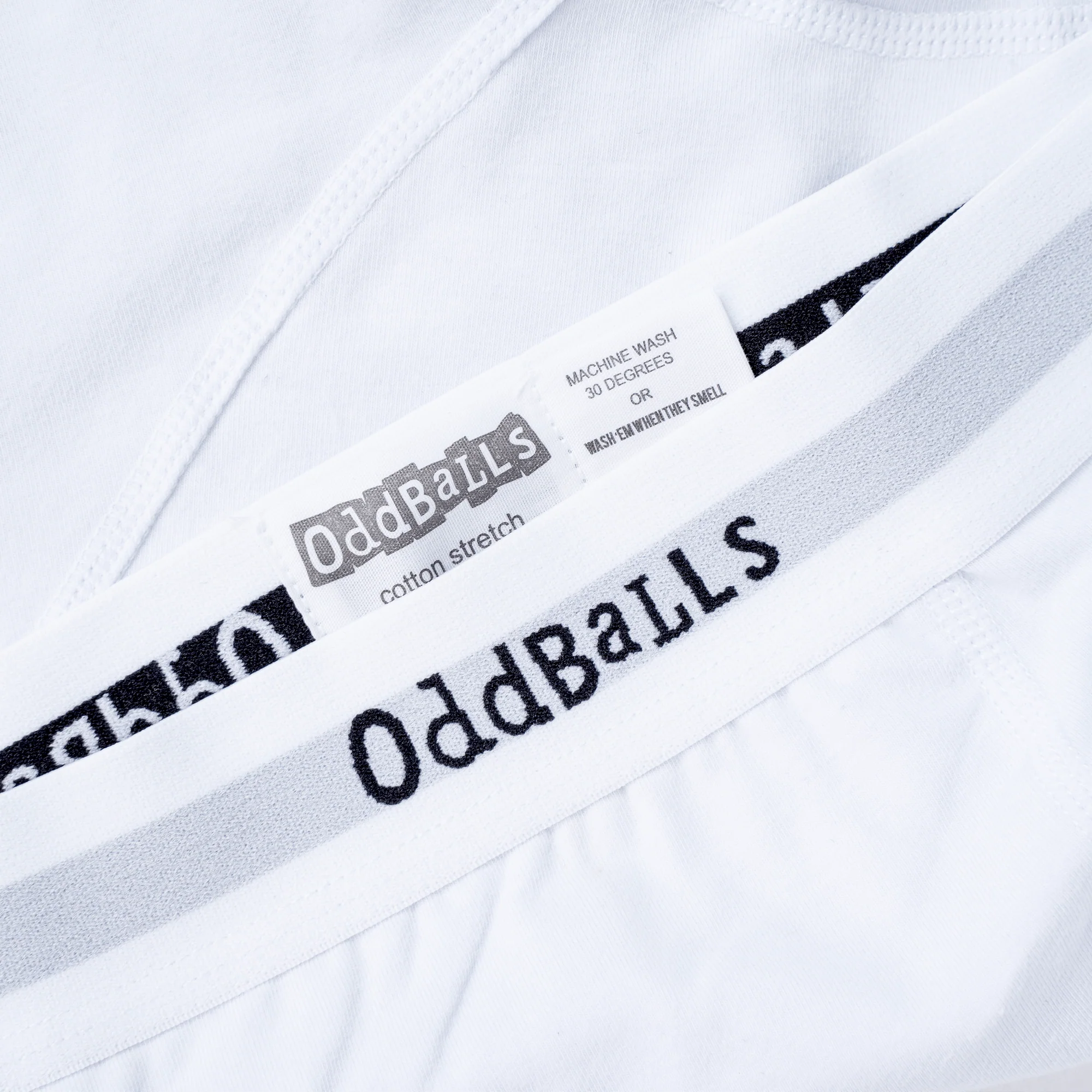 Classic White - Mens Cotton Boxer Shorts - Image 3