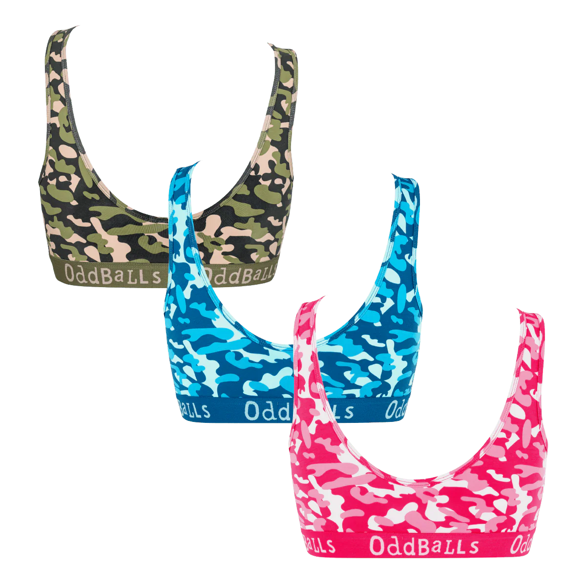 Colourful Commando Bundle - Ladies Bralette 3 Pack Bundle - Image 2
