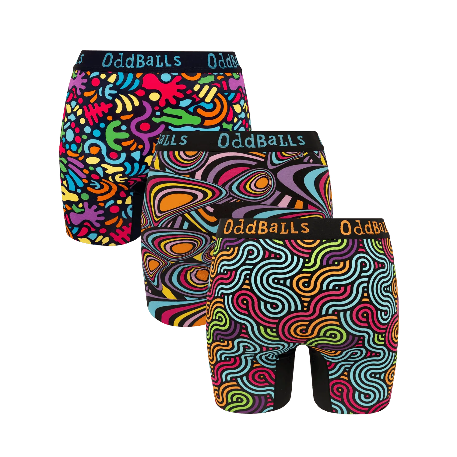 Toasty Treats Bundle - Ladies Bamboo Boxer Shorts 3 Pack - Image 2