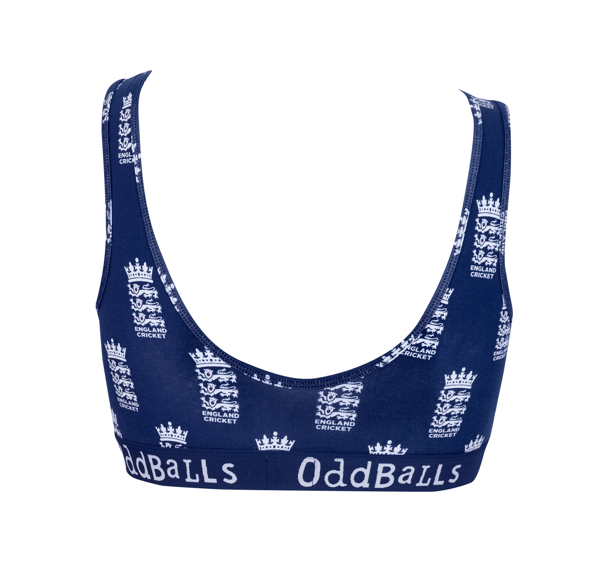 England Cricket BLUE - Ladies Bralette - Image 2