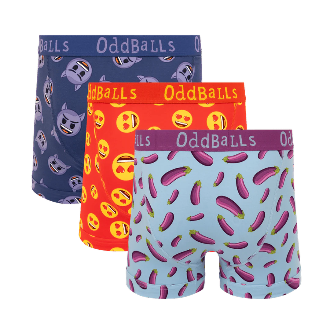 Emoji Bundle - Men's Boxer Short 3 Pack - Image 2
