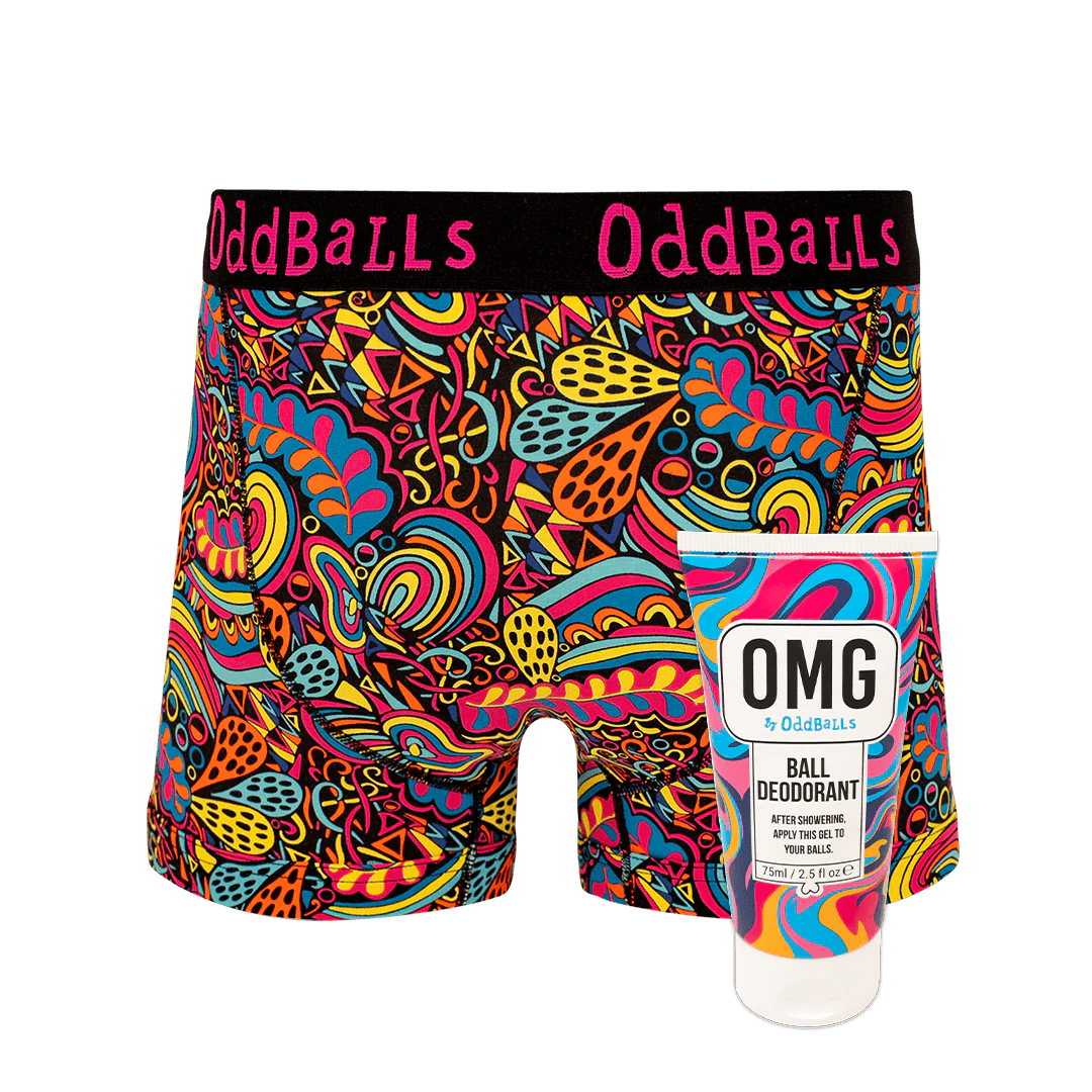 Enchanted - Mens Boxer Shorts & Ball Deodorant Bundle - Image 2