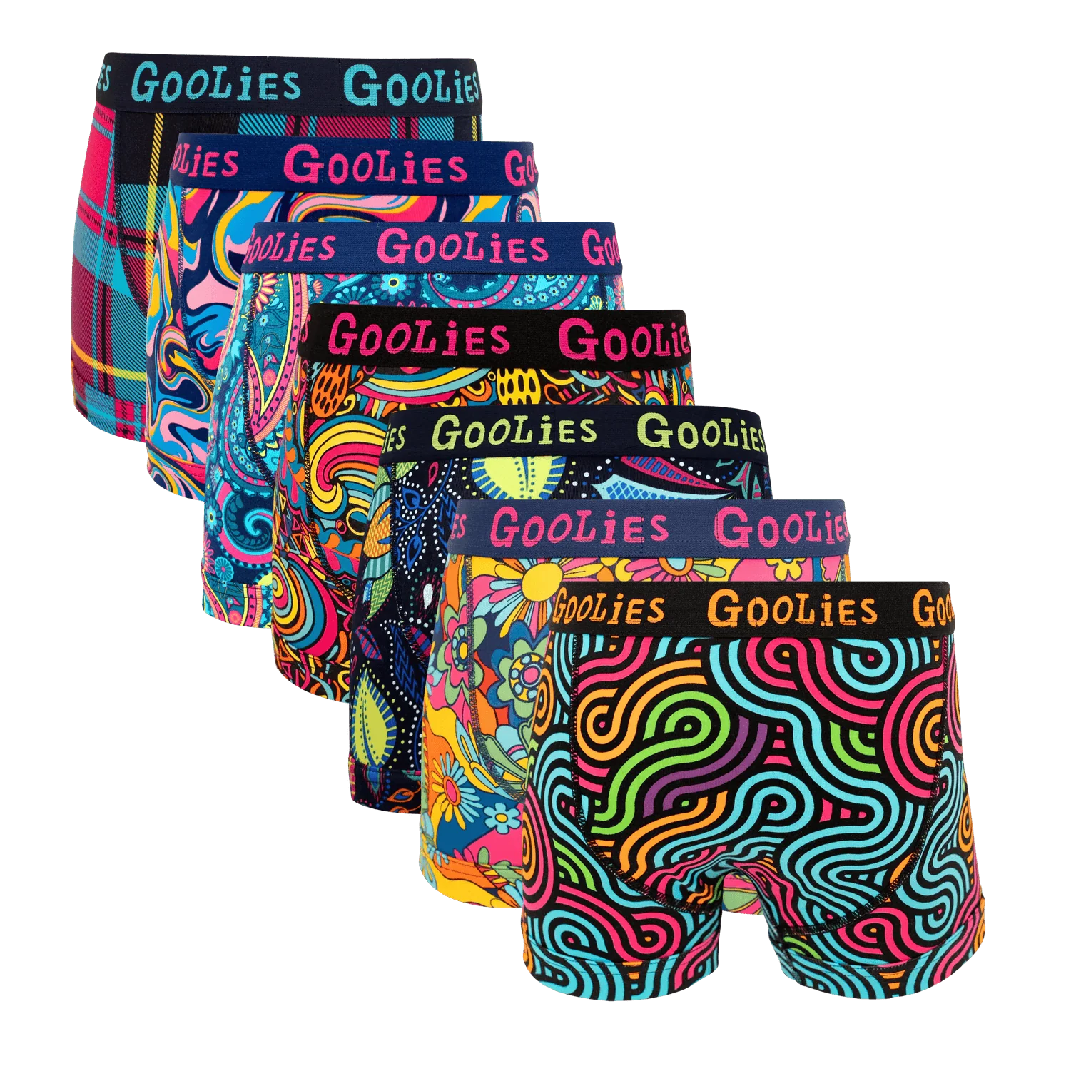 Cosy Cheeks Bundle - Kids Boxer Shorts 7 Pack