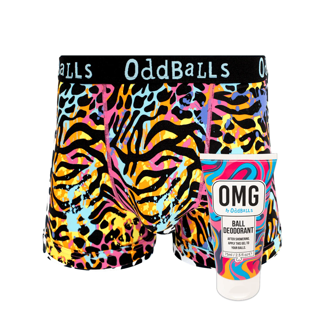 Filthy Animal - Mens Boxer Shorts & Ball Deodorant Bundle