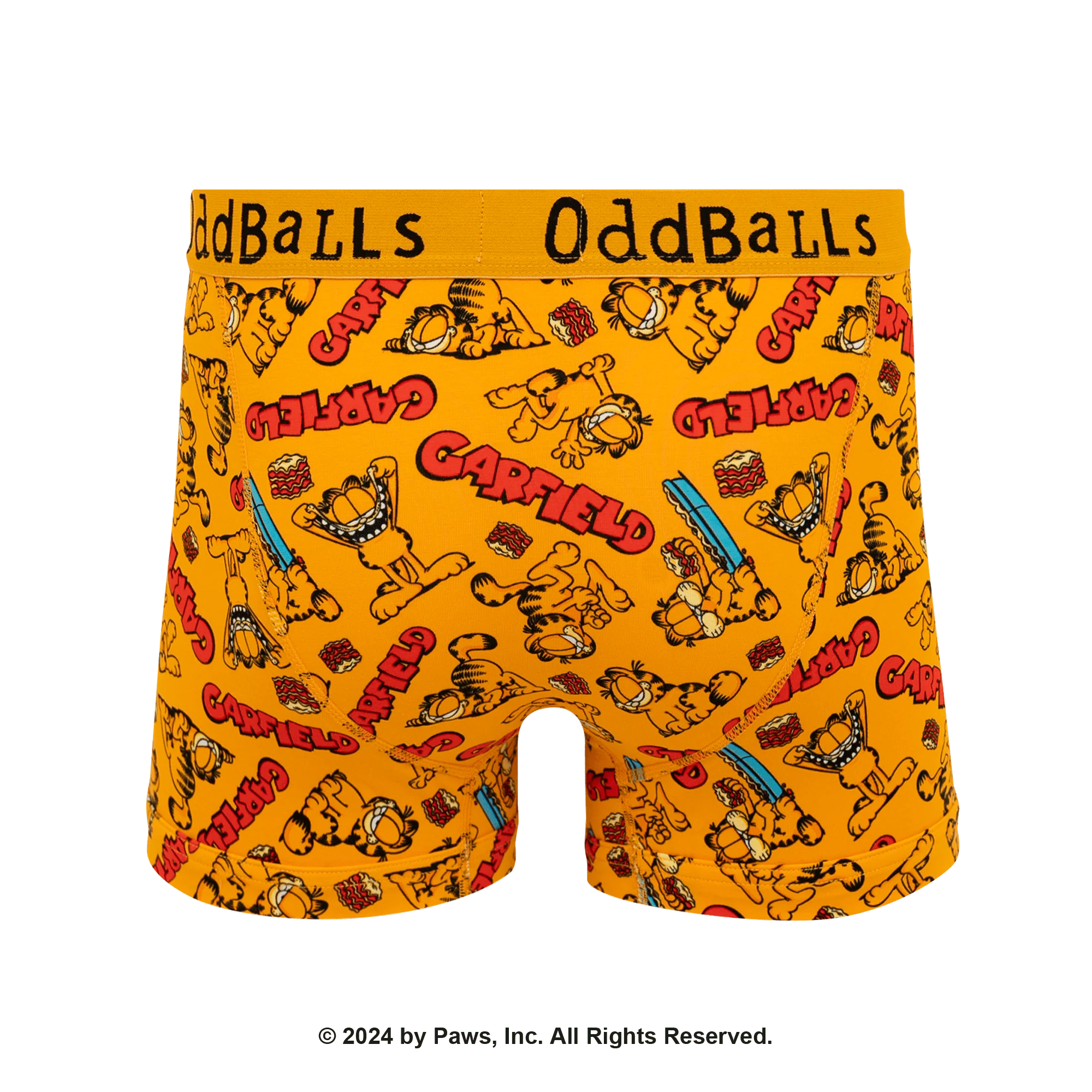 Garfield Orange - Mens Boxer Shorts - Image 2