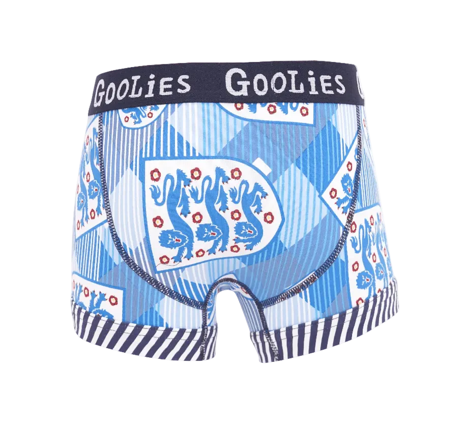 England FA Retro - Kids Boxer Shorts - Goolies