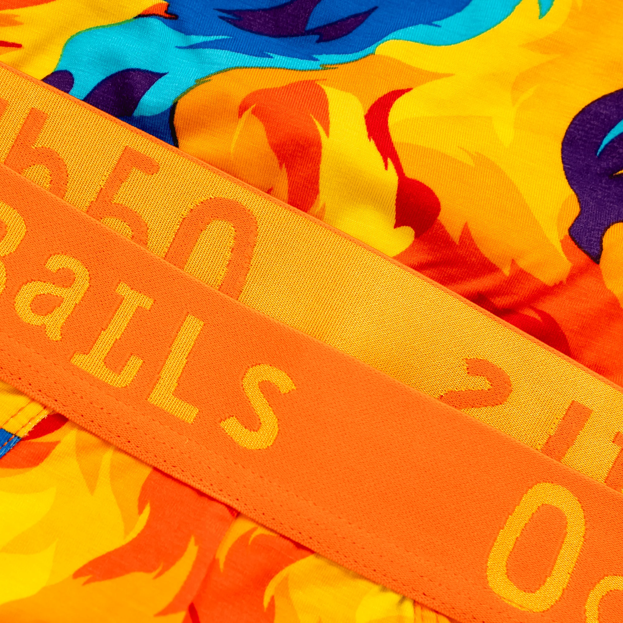 Great Balls of Fire - Mens Bamboo Boxer Shorts - Image 3