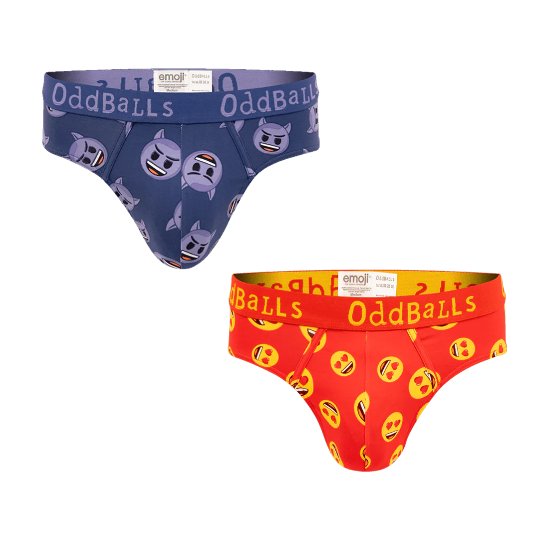 Devil & Heart Eyes Bundle - Mens Briefs 2 Pack Bundle