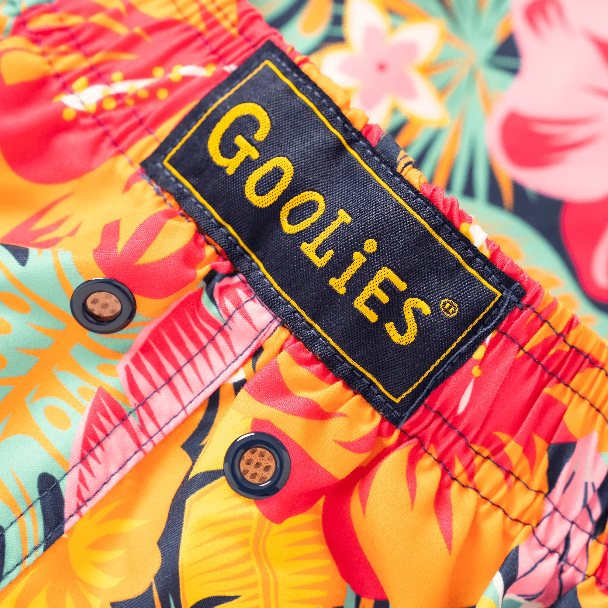 Kids Swim Shorts - Hibiscus - Image 3