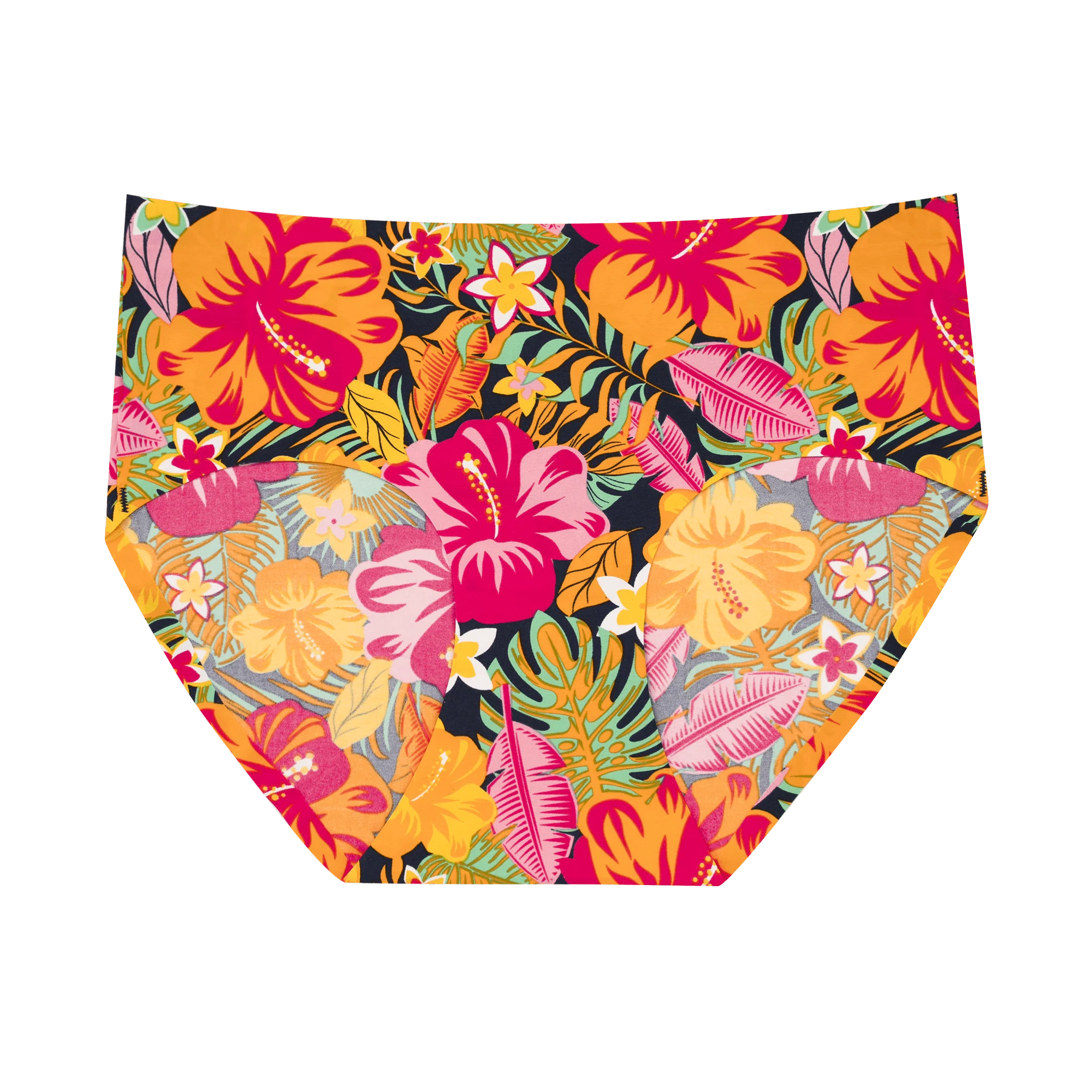 Hibiscus - Seamless Full Briefs