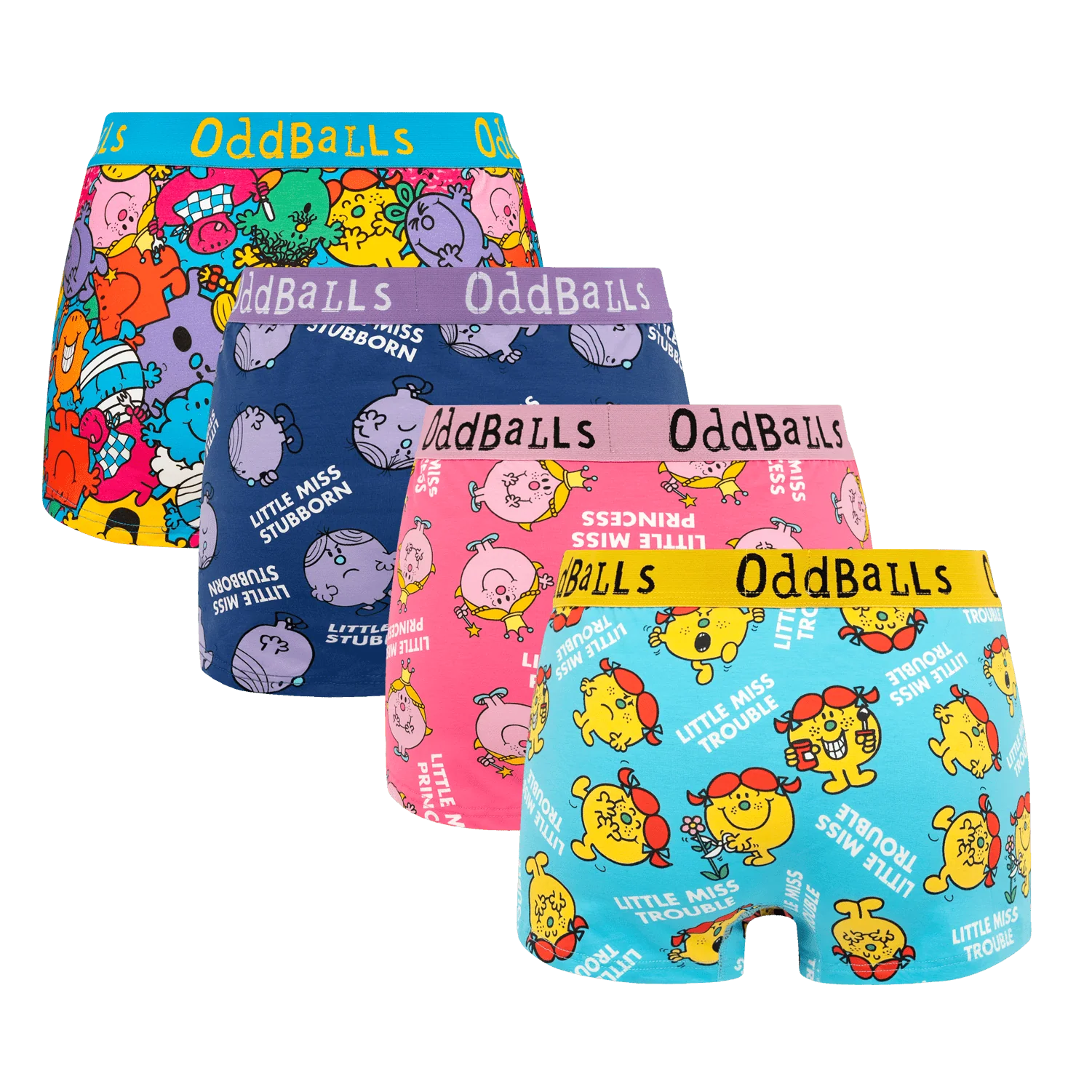 Little Miss Bundle - Ladies Boxer Shorts 4 Pack - Image 2