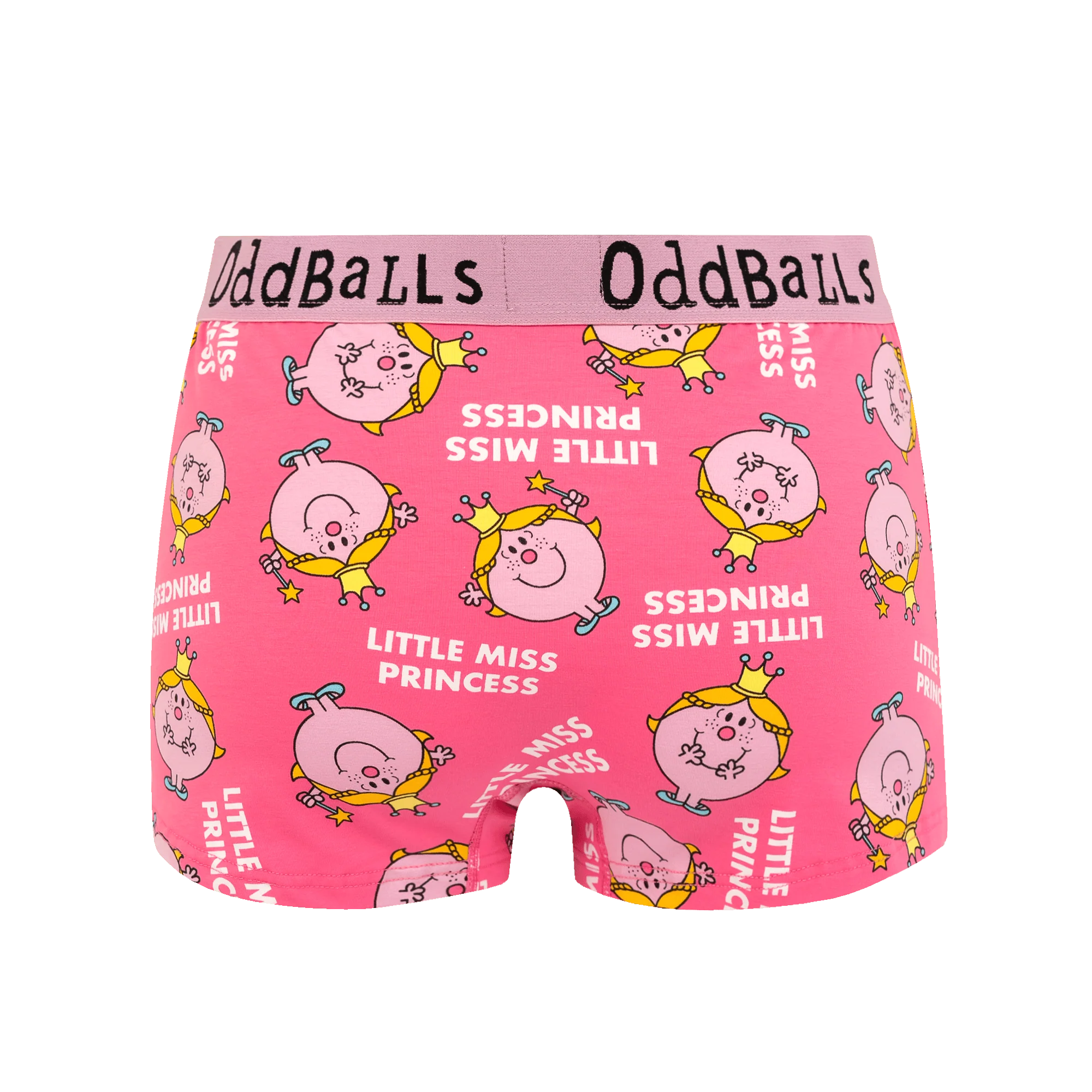 Little Miss Pink Princess - Ladies Boxers - Image 2