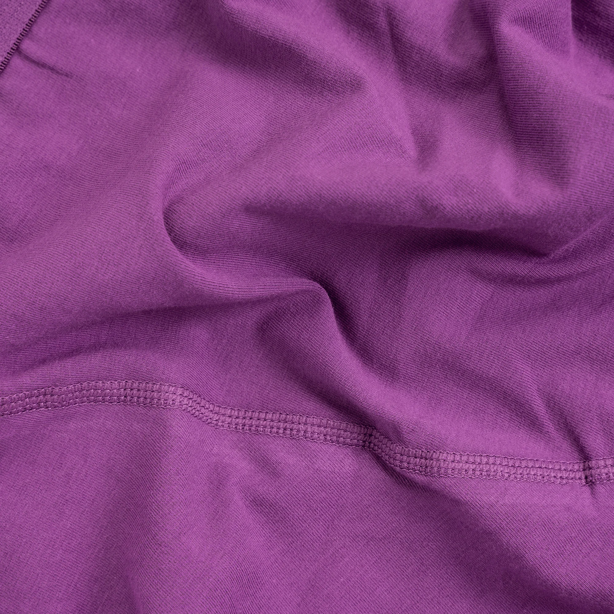 Purple & Black - Mens Cotton Boxer Shorts - Image 4