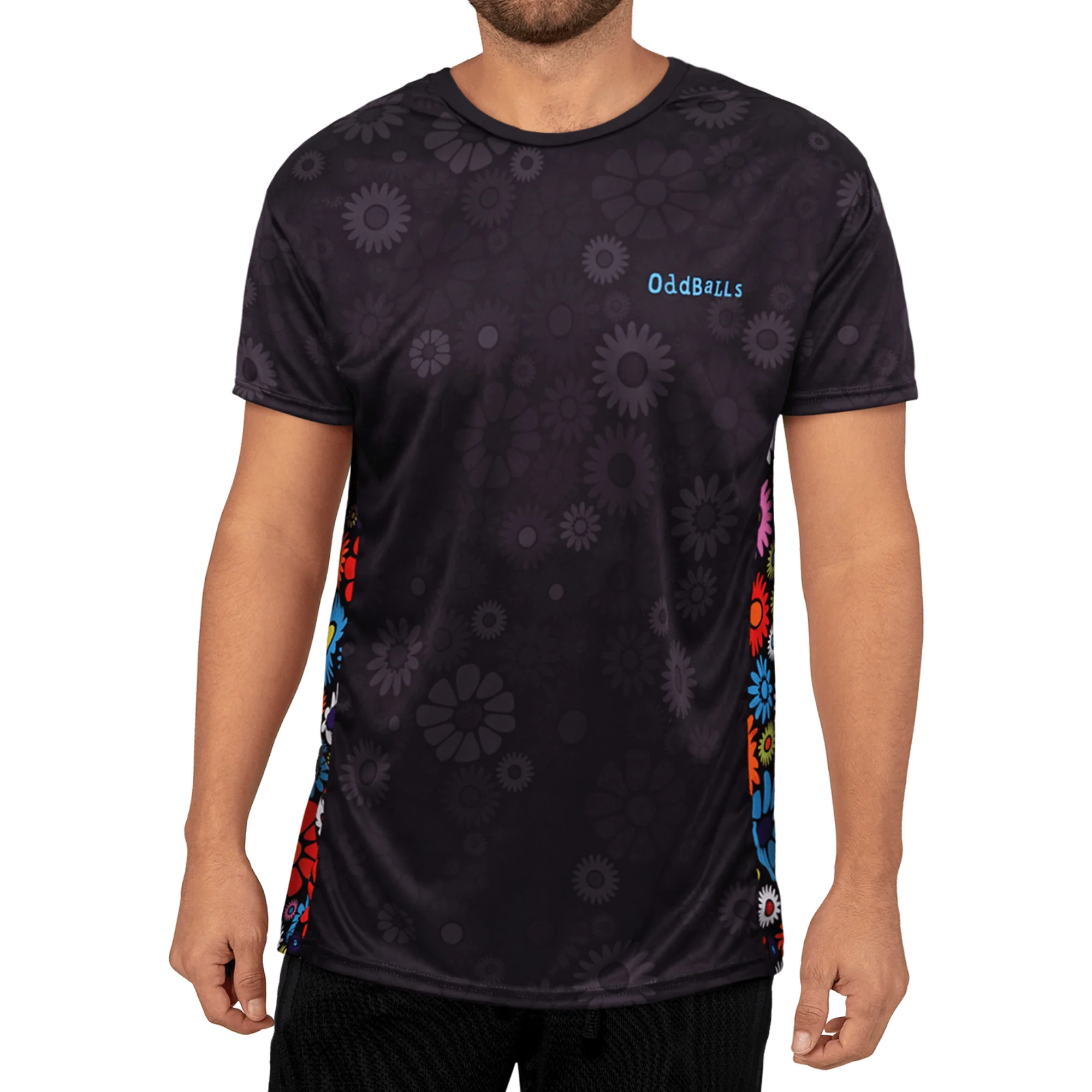 Austin Flowers - Tech Fit - Mens Training T-Shirt - Image 2