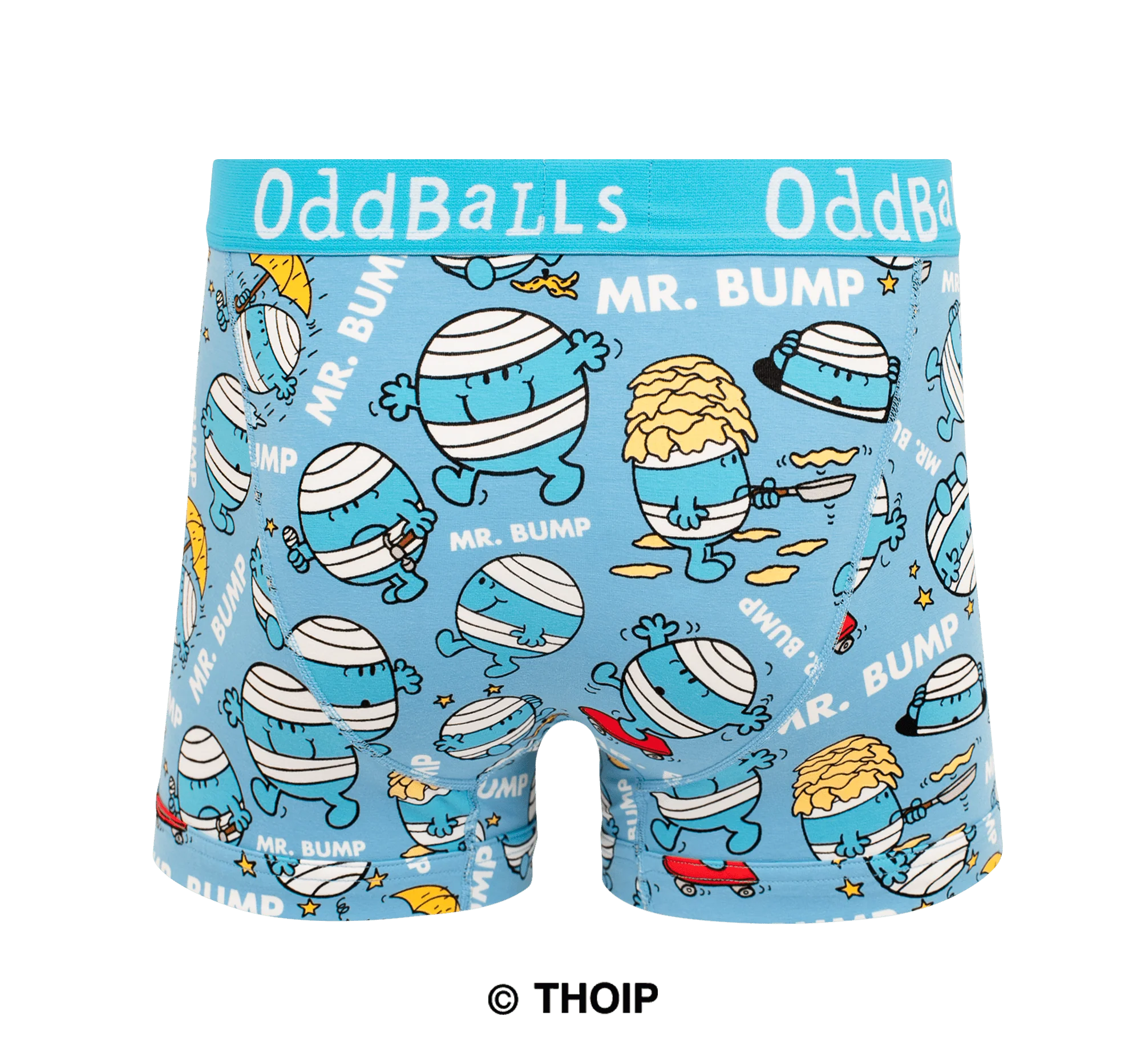 Mr Bump - Mr Men - Mens Cotton Boxer Shorts - Image 2