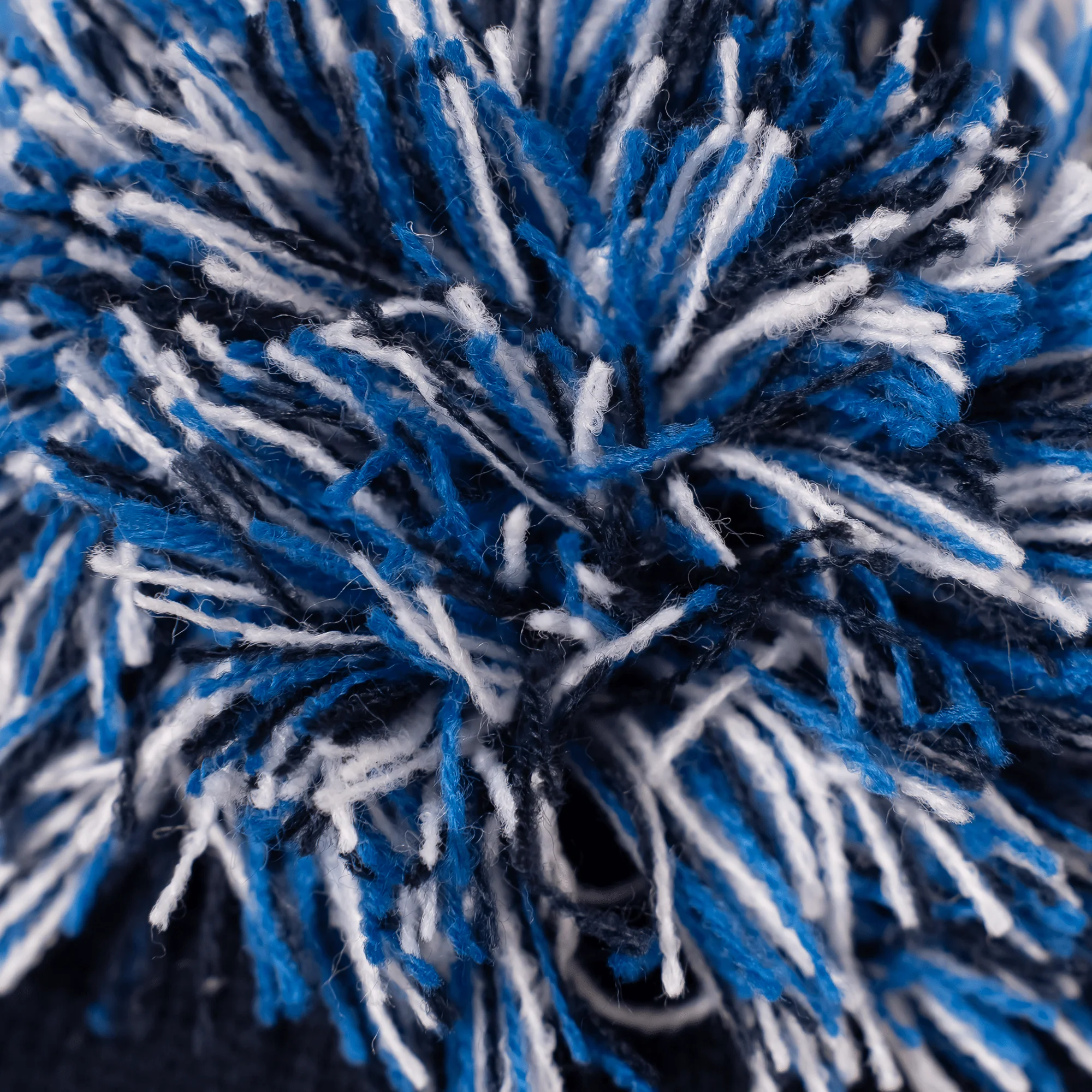 Navy | Royal | White - Bobble Hat - Image 3