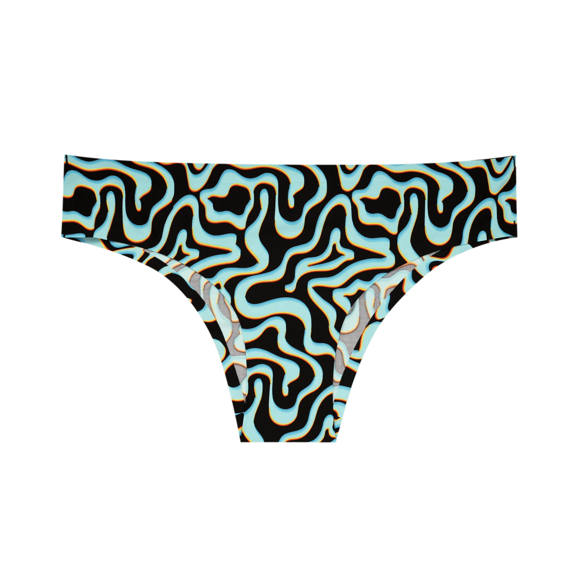 Neon Lava - Seamless Brazilian Briefs