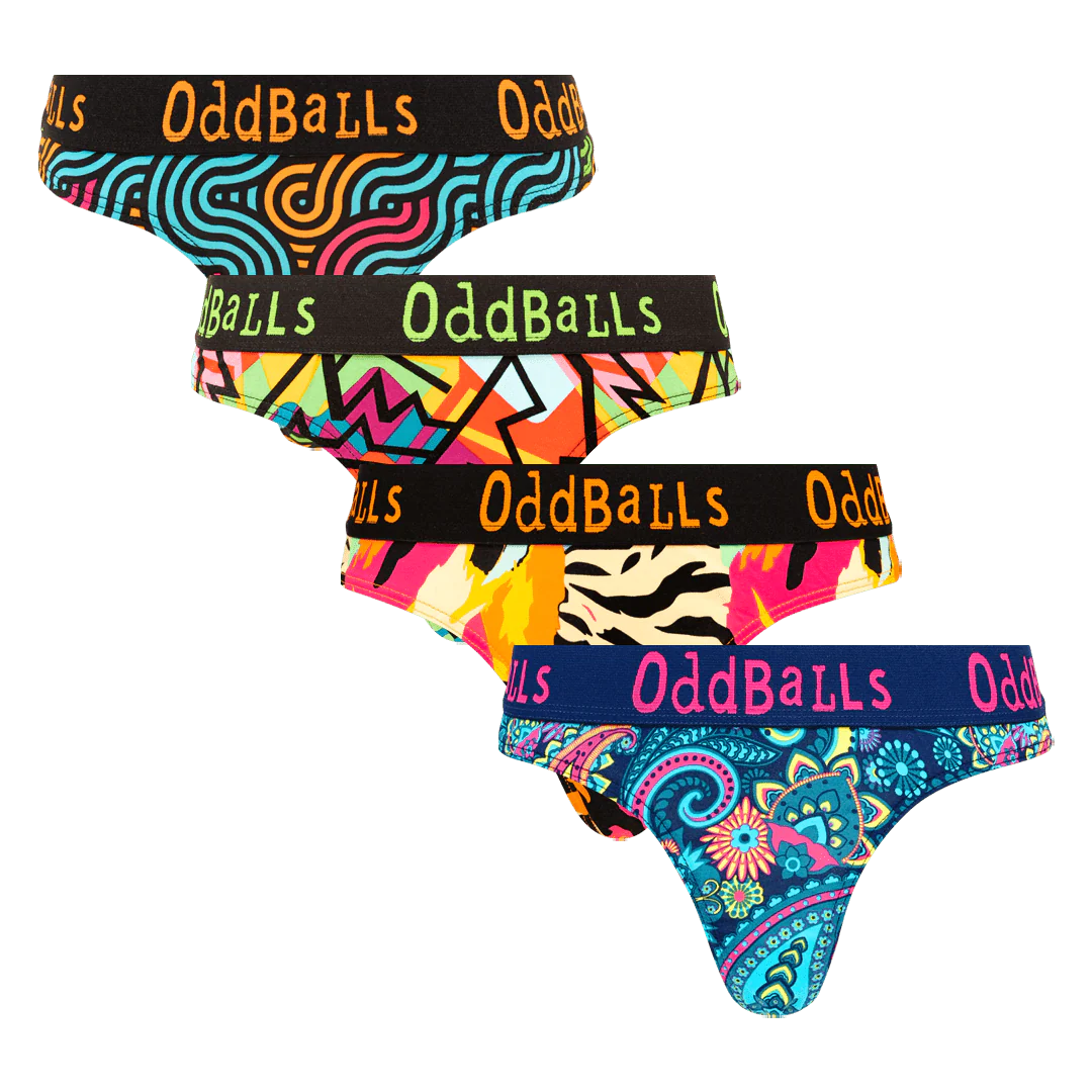Winter Essentials Bundle - Ladies Thong 4 Pack Bundle - Image 2