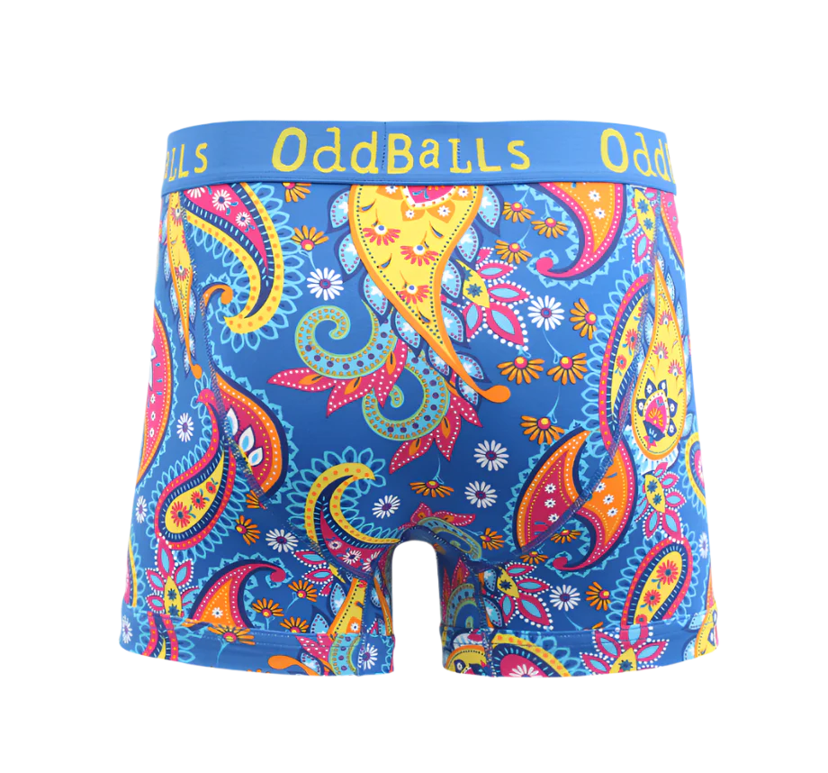 Paisley - Mens Cotton Boxer Shorts - Image 2
