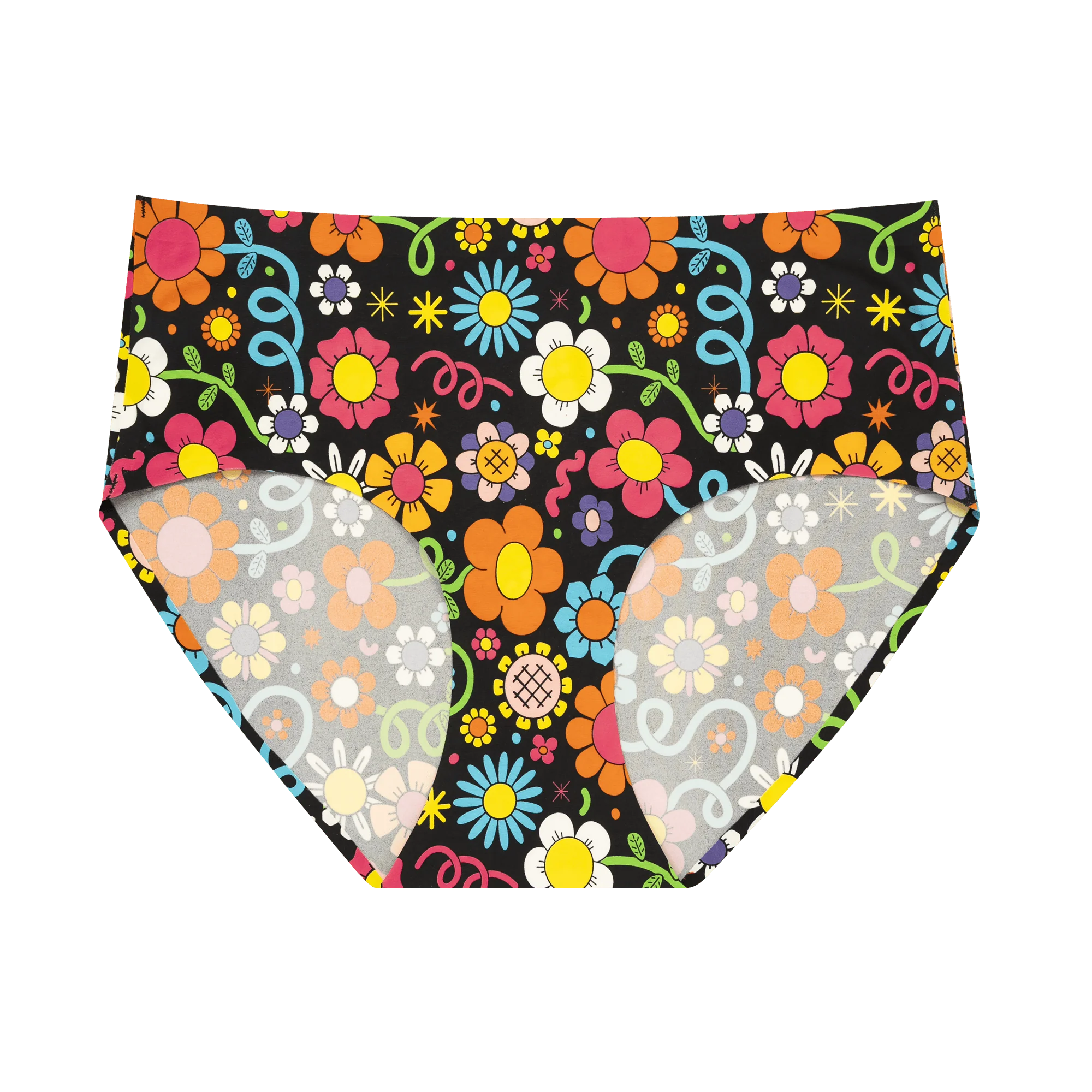 Petal Power - Seamless Full Briefs