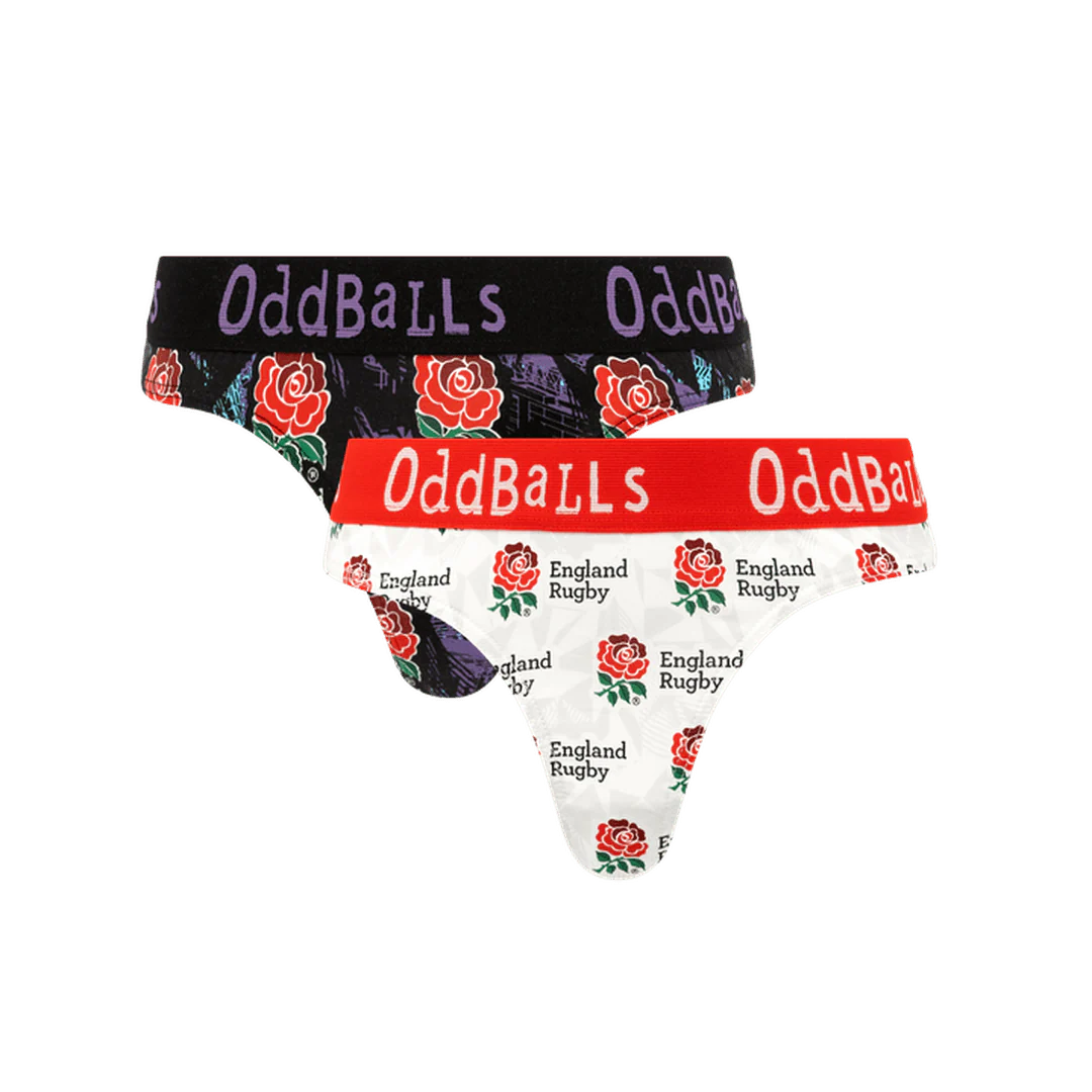 England Rugby Union 25/26 Bundle - Ladies Thong 2 Pack - Image 2