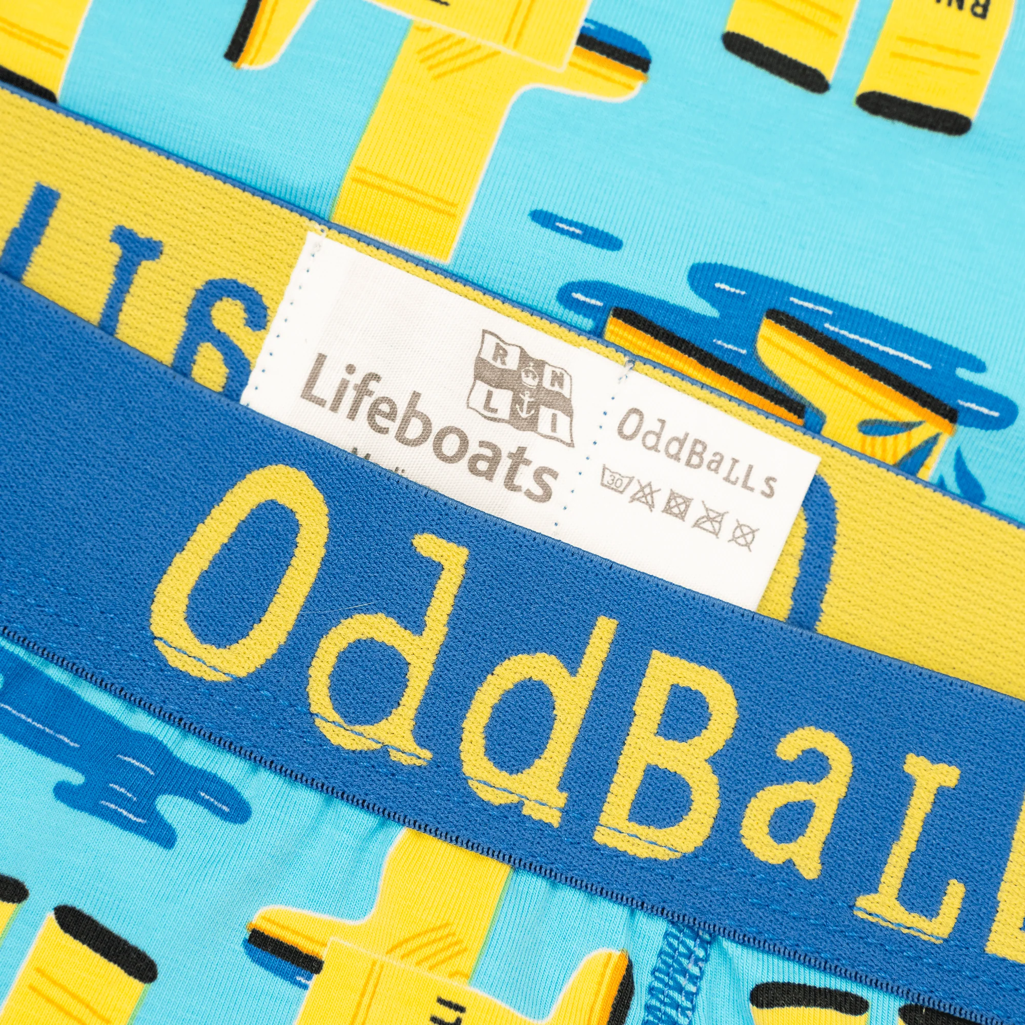 RNLI - Mens Cotton Boxer Shorts - Image 3
