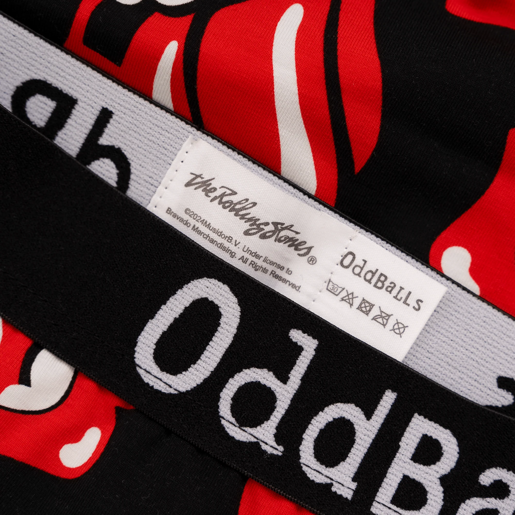 Rolling Stones Tongue - Ladies Boxers - Image 4
