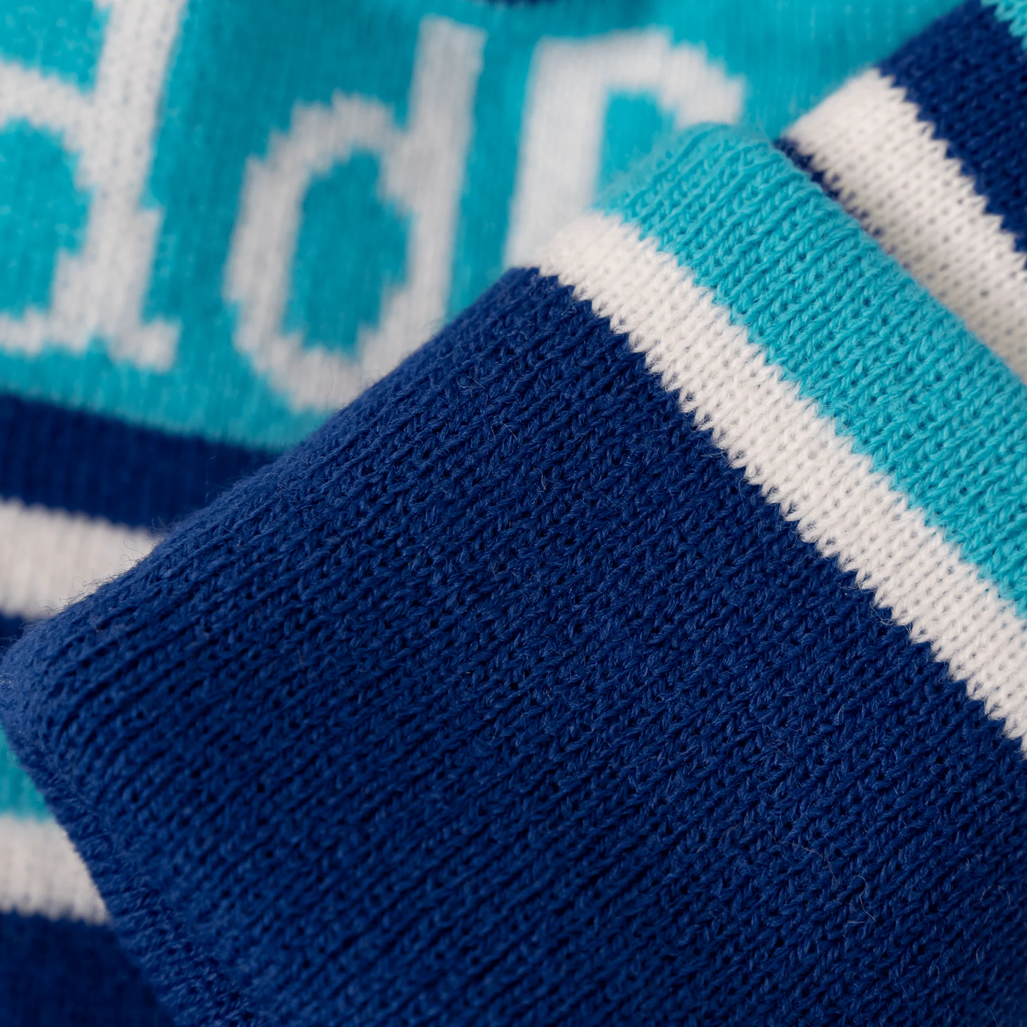 Royal | Sky | White - Bobble Hat - Image 2