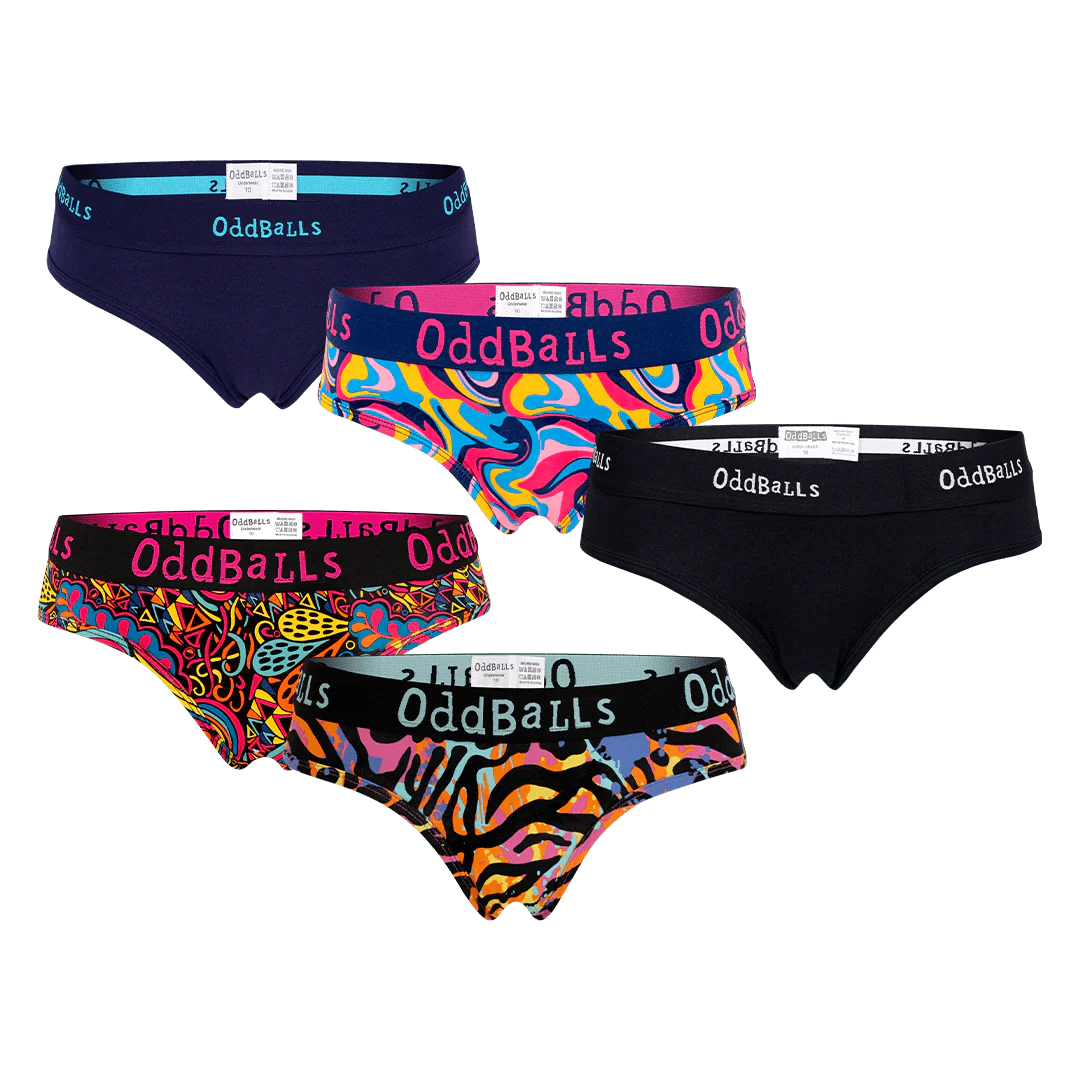Weekday Bundle - Ladies Briefs 5 Pack Bundle
