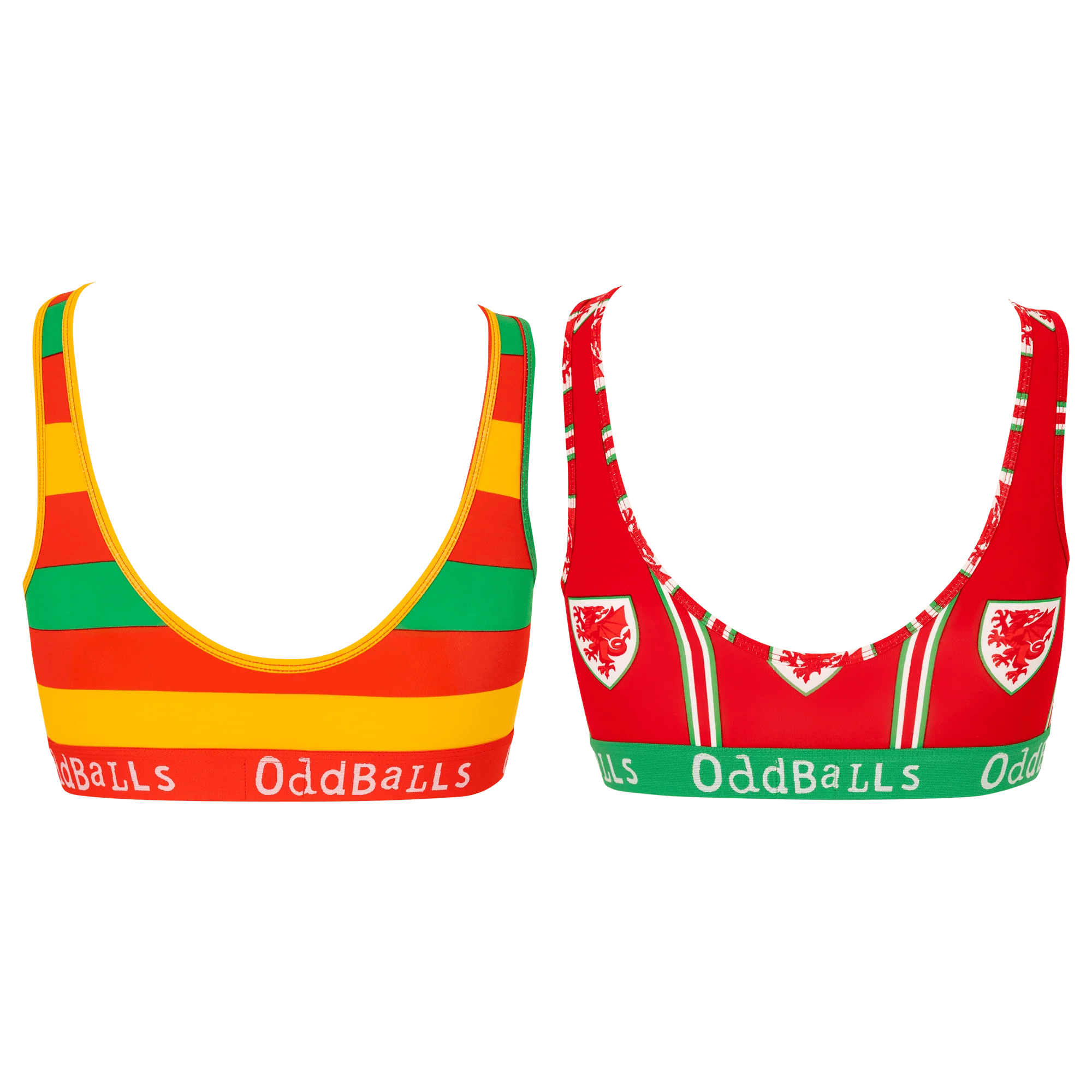 FA Wales Bundle - Ladies Bralette 2 Pack Bundle - Image 2