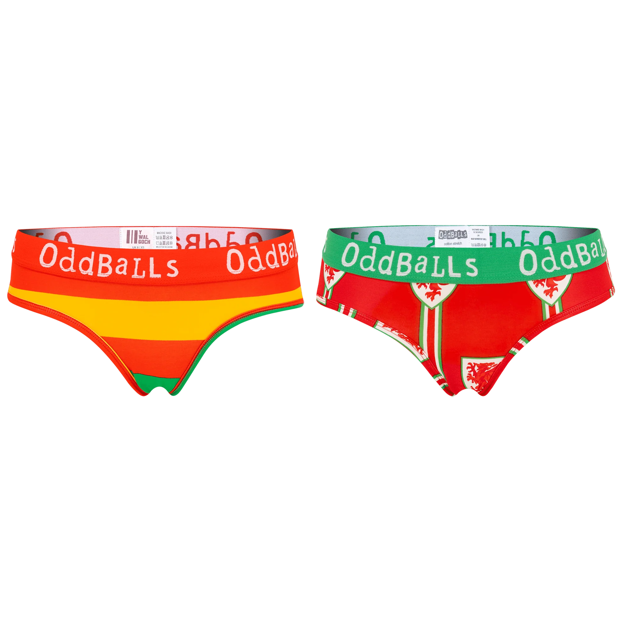 FA Wales Bundle - Ladies Briefs 2 Pack Bundle