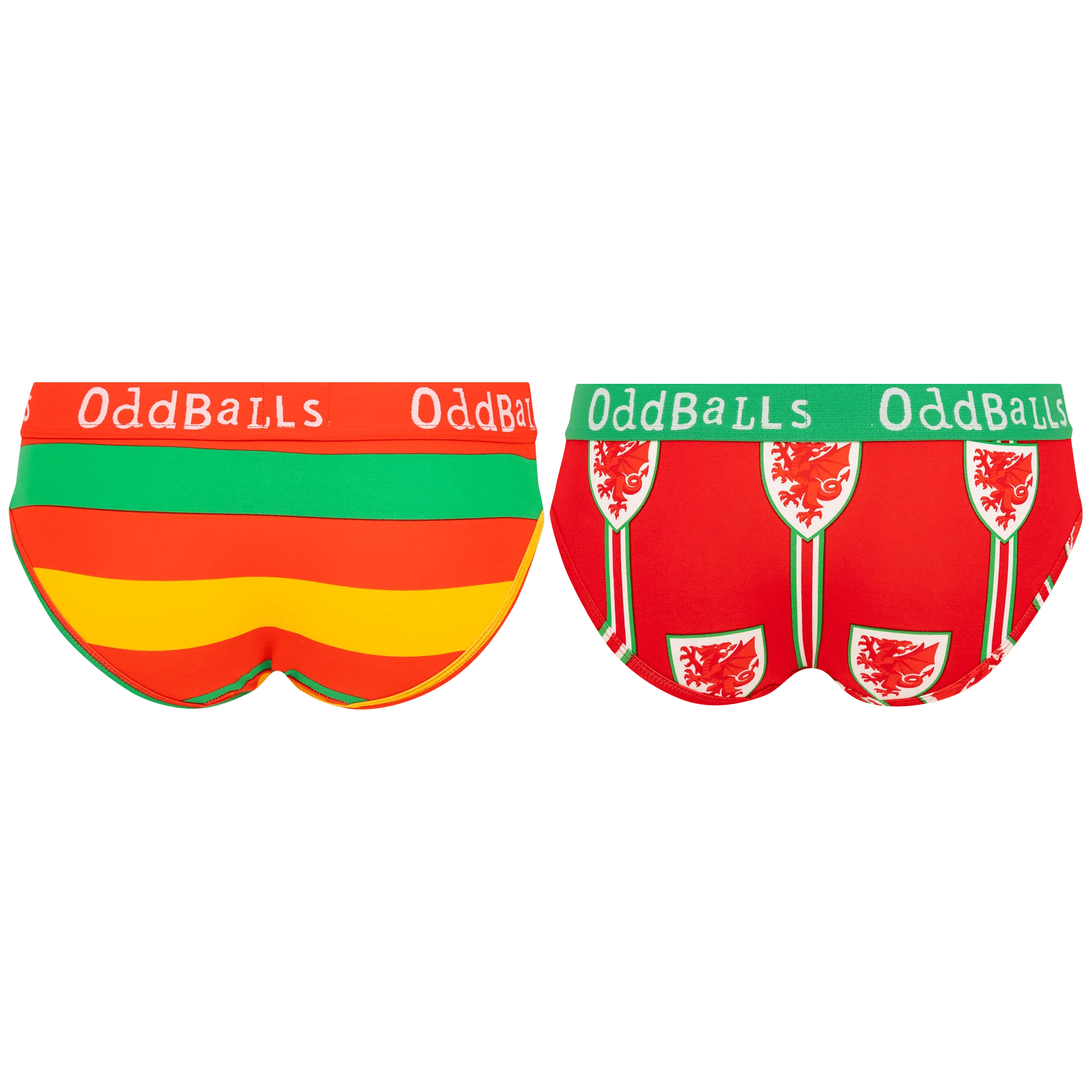 FA Wales Bundle - Ladies Briefs 2 Pack Bundle - Image 2