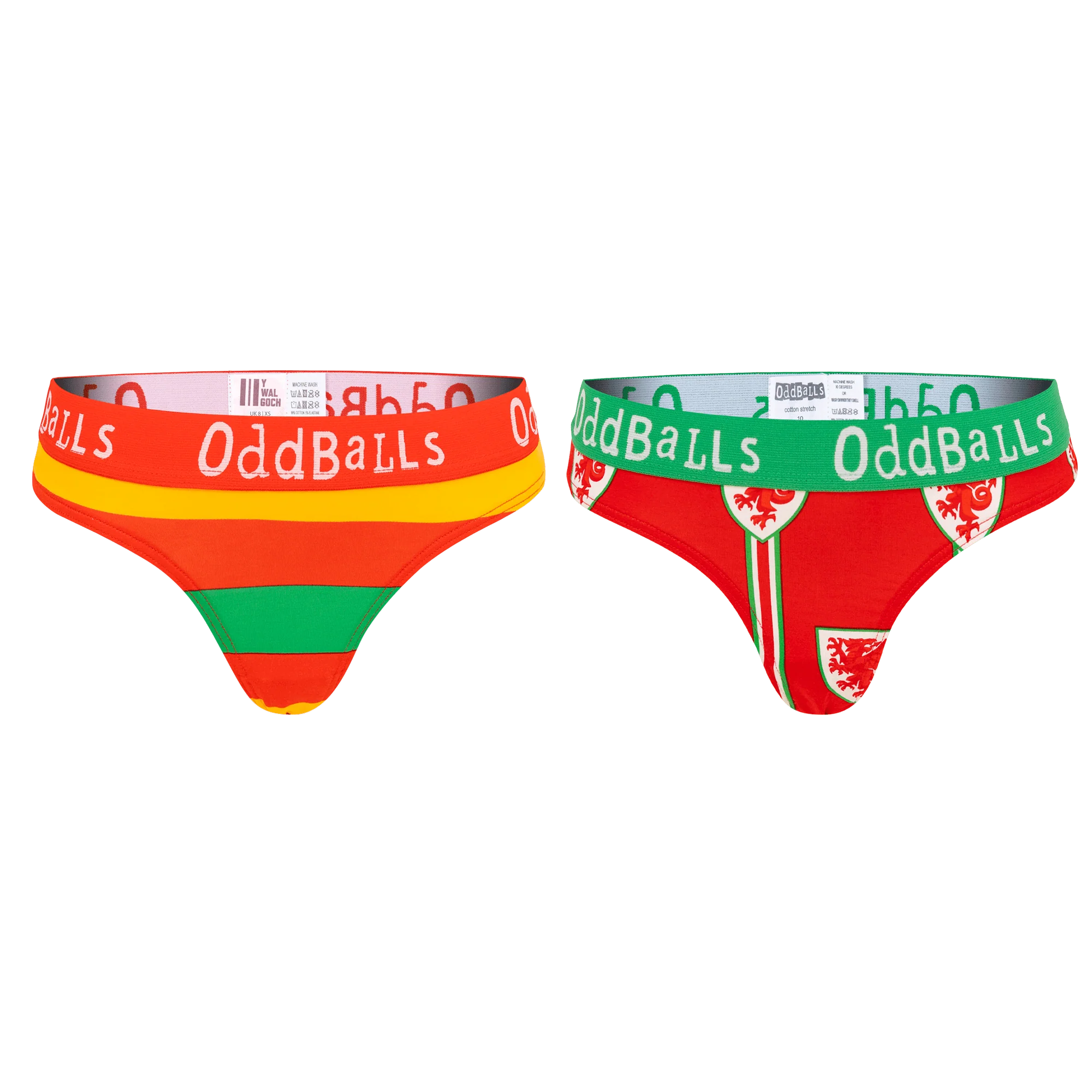 FA Wales Bundle - Ladies Thong 2 Pack Bundle - Image 2