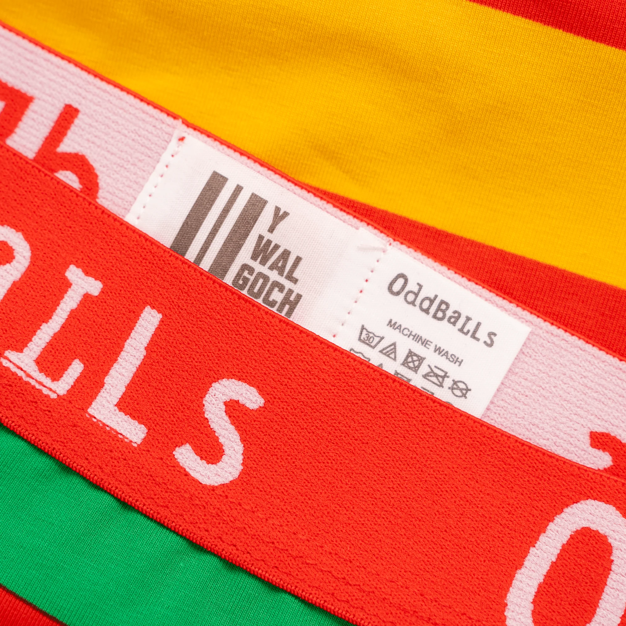 FA Wales Red Wall - Mens Cotton Boxer Shorts - Image 3