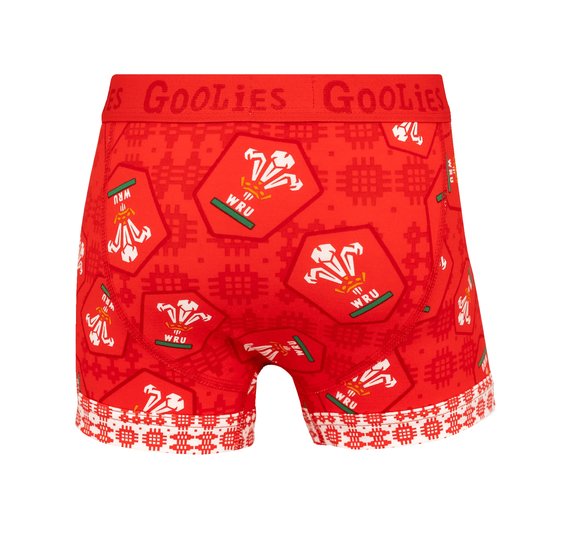 Welsh Rugby Union 25 Bundle - Kids Boxer Shorts 2 Pack Bundle - Image 6