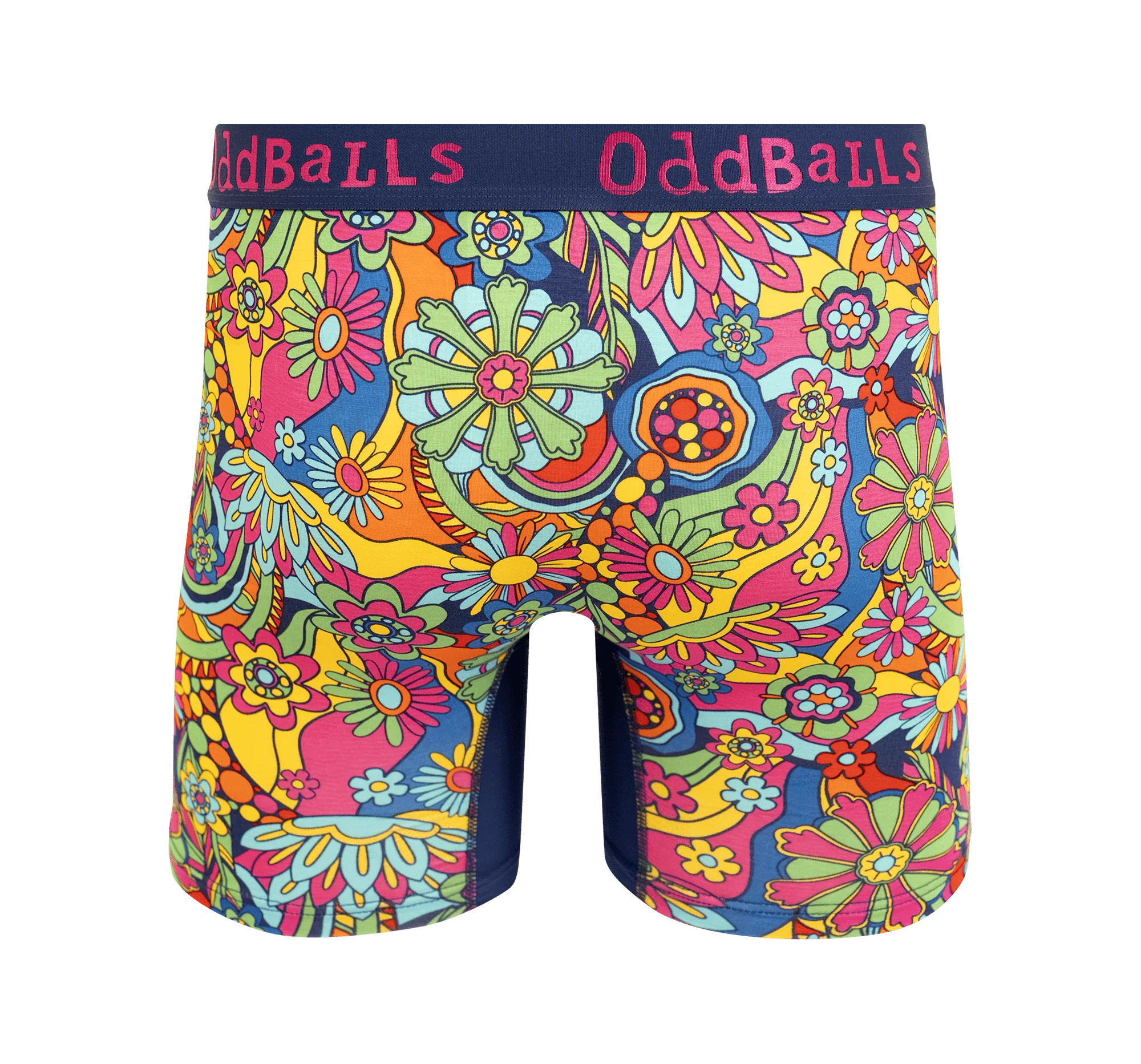 Wildflower - Mens Bamboo Boxer Shorts - Image 2